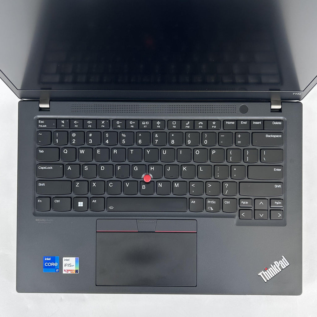 Lenovo ThinkPad T14s Gen 2 Black 2.8 GHz Intel Core i7 11th Gen. 16GB RAM 512GB Solid State Drive