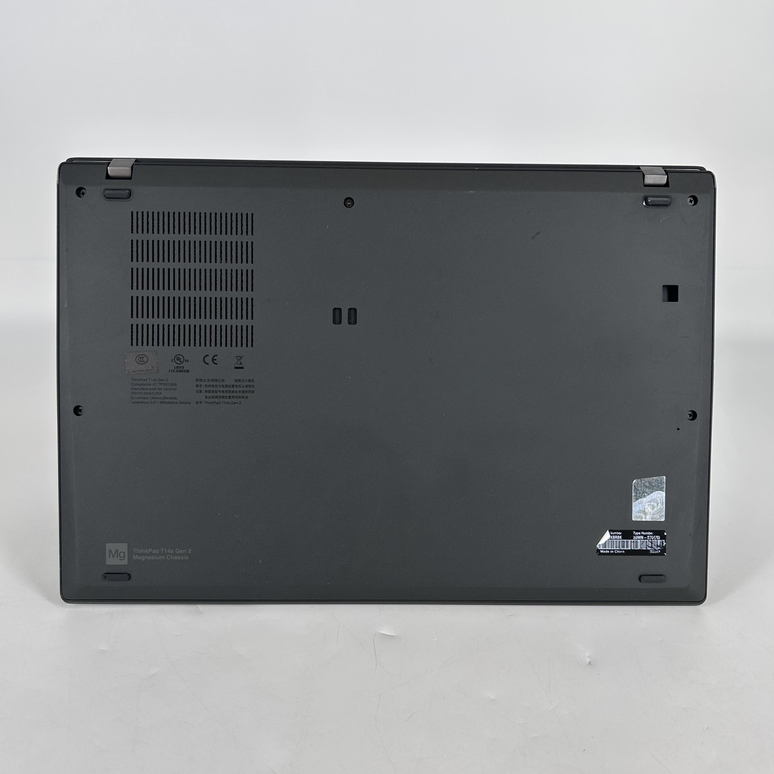 Lenovo ThinkPad T14s Gen 2 Black 2.8 GHz Intel Core i7 11th Gen. 16GB RAM 512GB Solid State Drive