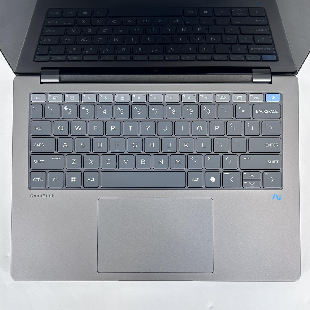 HP OmniBook X 14 Silver 3.4 GHz Qualcomm Snapdragon X Elite 16GB RAM 1TB Solid State Drive