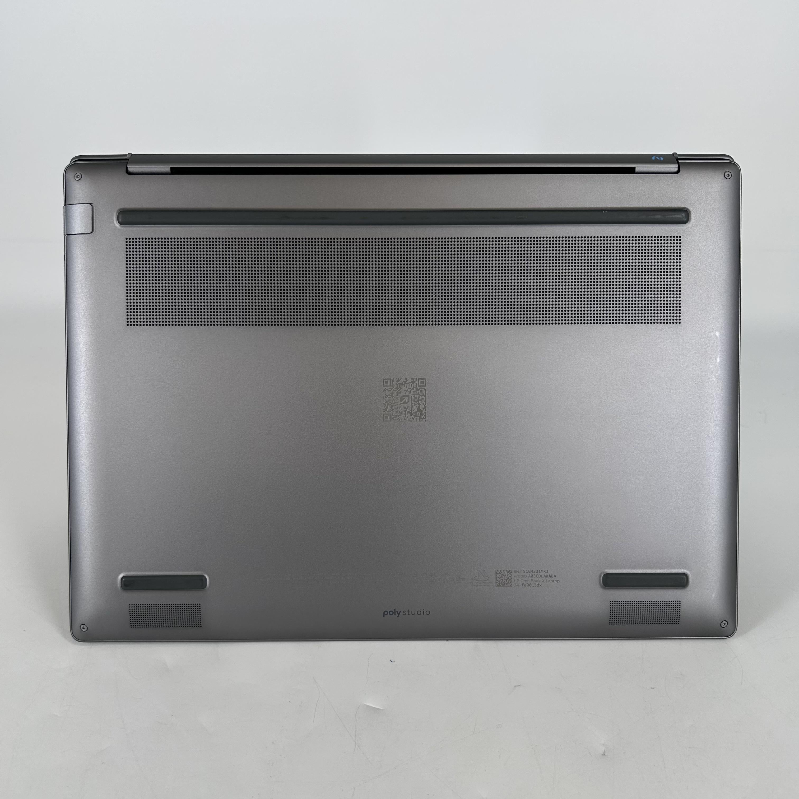 HP OmniBook X 14 Silver 3.4 GHz Qualcomm Snapdragon X Elite 16GB RAM 1TB Solid State Drive