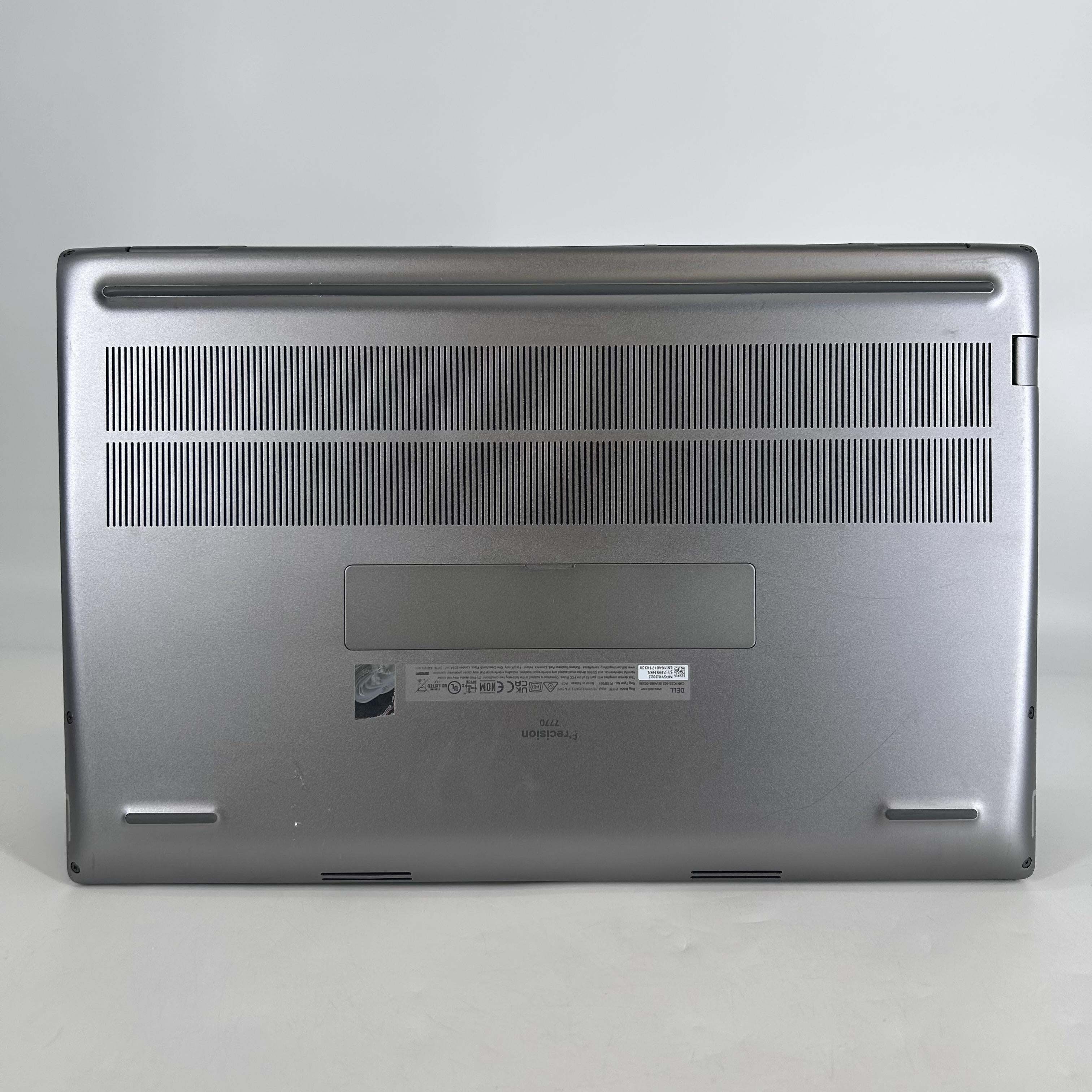 Dell Precision 7770 17.3 Gray 2.3 GHz Intel Core i9 12th Gen. 32GB RAM 512GB Solid State Drive NVIDIA RTX A5500 16 GB