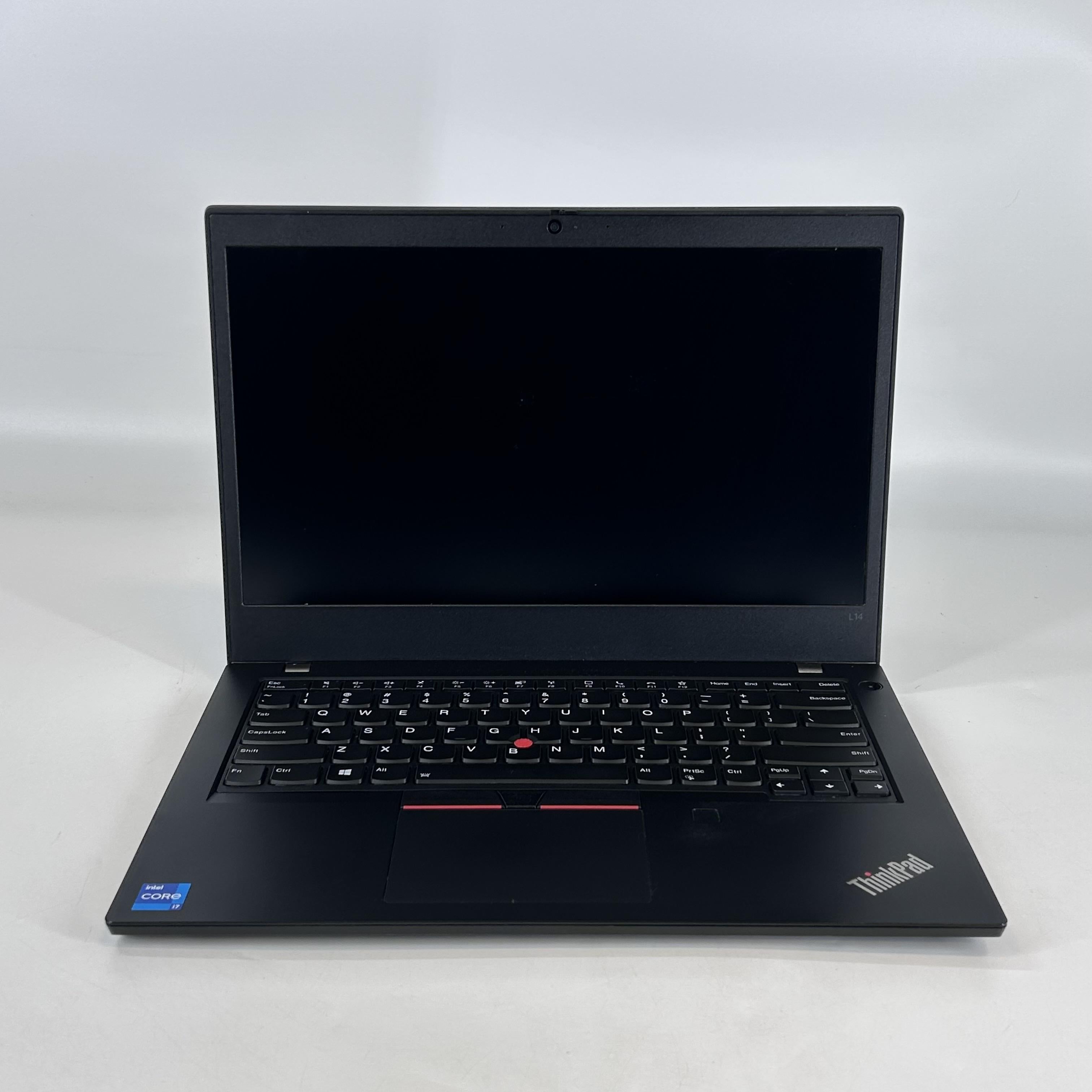 Lenovo ThinkPad L14 Gen 2 Black 2.8 GHz Intel Core i7 11th Gen. 16GB RAM 512GB Solid State Drive