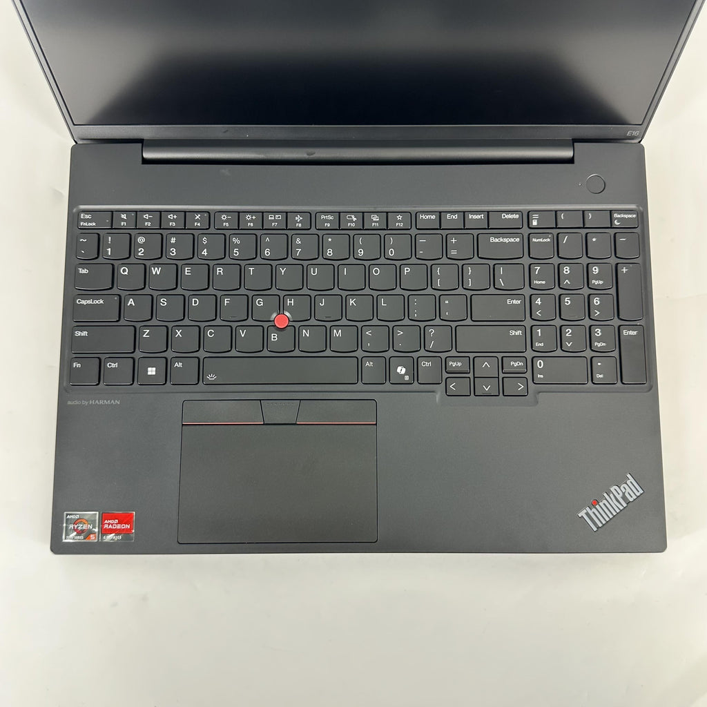 Lenovo ThinkPad E16 Gen 2 Black 2.9 GHz AMD Ryzen 5 7535U 16GB RAM 512GB Solid State Drive