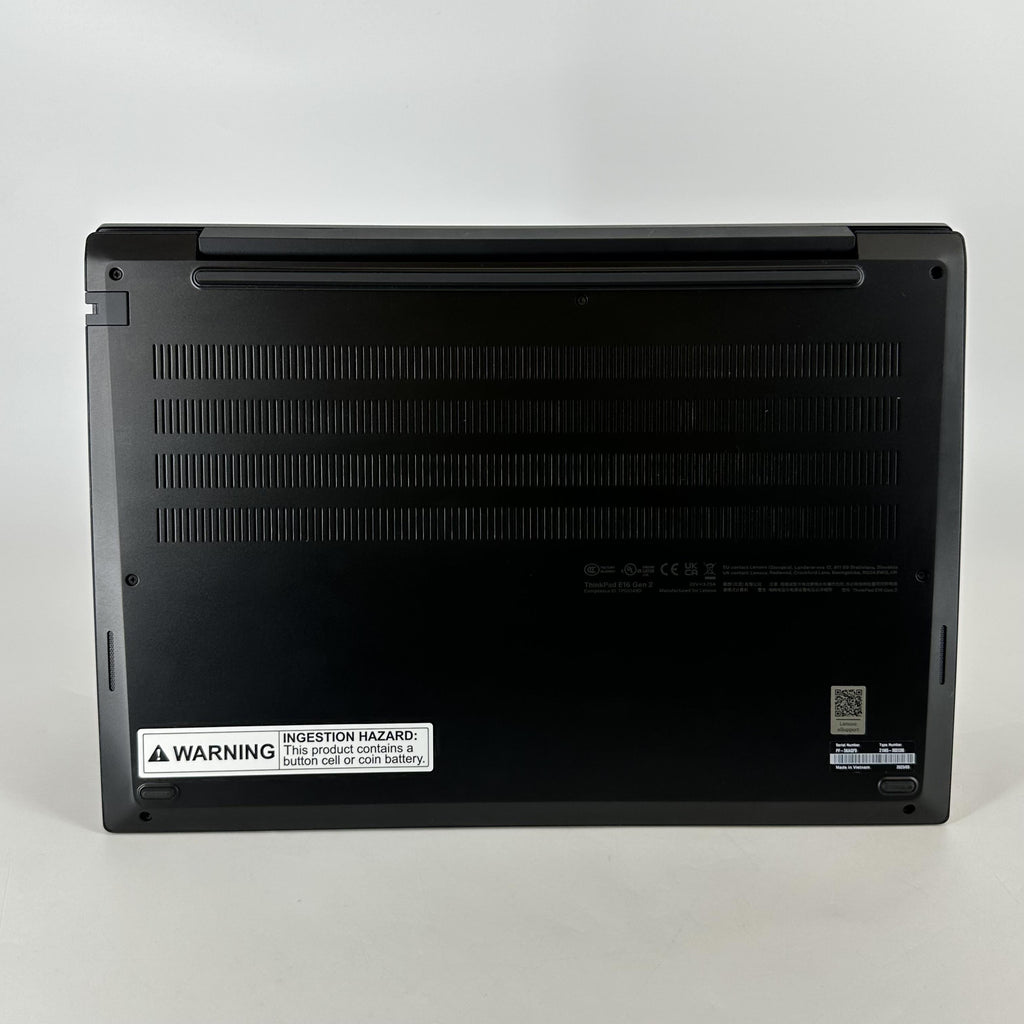 Lenovo ThinkPad E16 Gen 2 Black 2.9 GHz AMD Ryzen 5 7535U 16GB RAM 512GB Solid State Drive