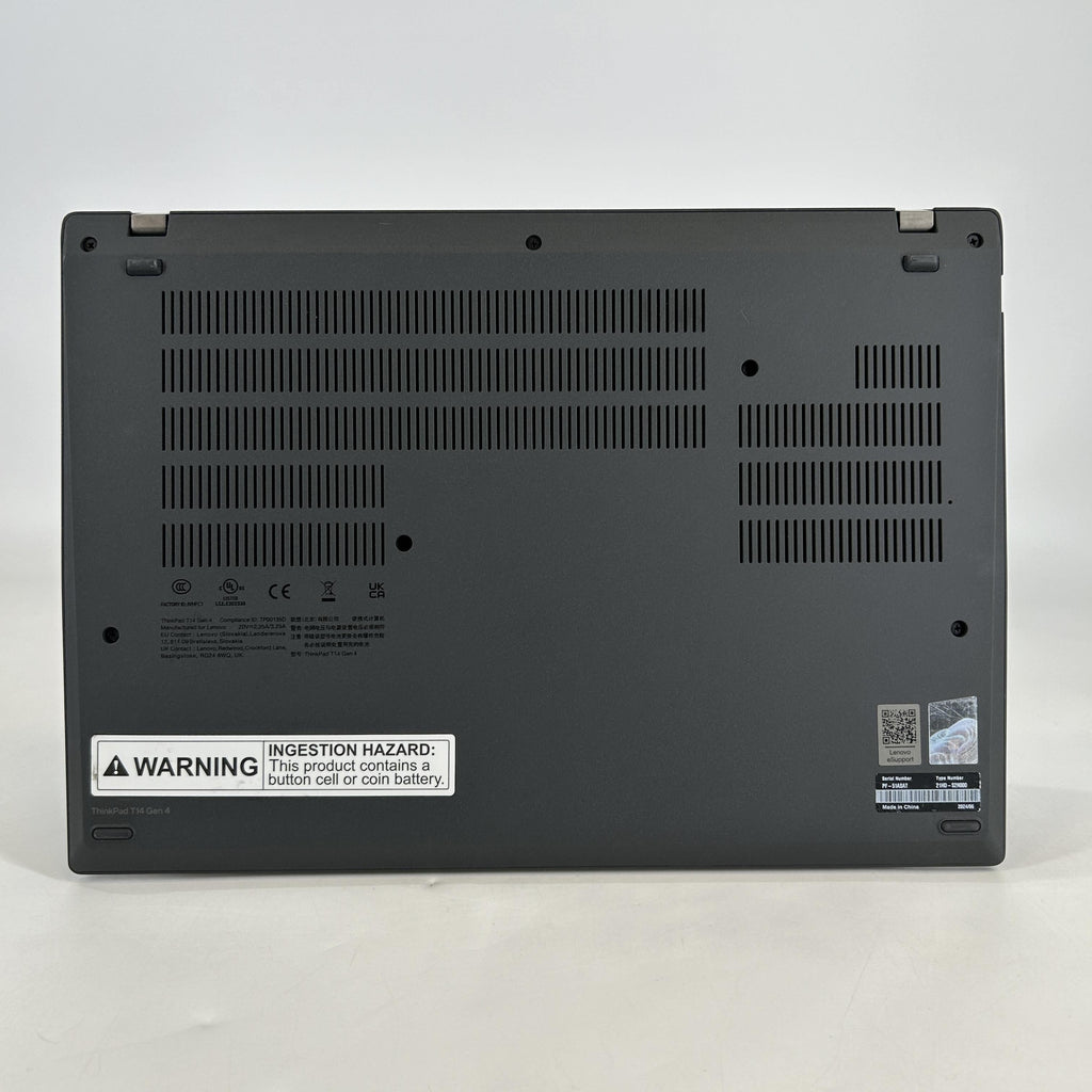 Lenovo ThinkPad T14 Gen 4 Black 1.7 GHz Intel Core i7 13th Gen. 32GB RAM 1TB Solid State Drive
