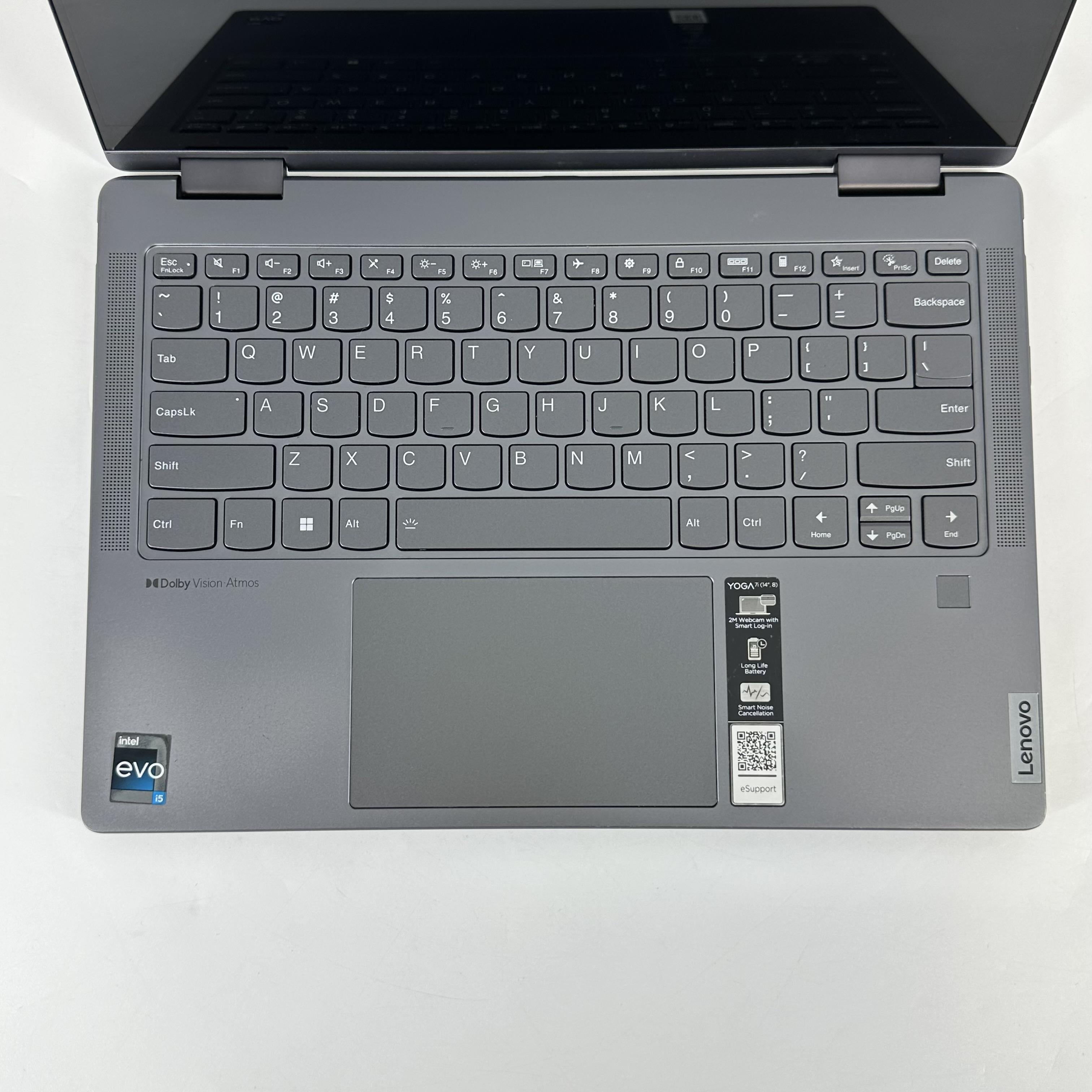 Lenovo Yoga 7i 14 Gray 1.3 GHz Intel Core i5 13th Gen. 8GB RAM 512GB Solid State Drive