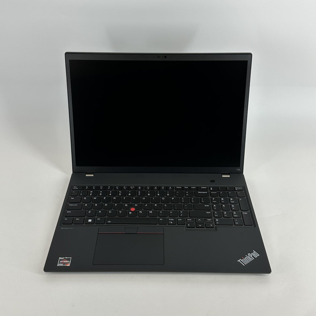 Lenovo ThinkPad T16 Gen 2 Black 3.3 GHz AMD Ryzen 7 Pro 7840U 16GB RAM 512GB Solid State Drive