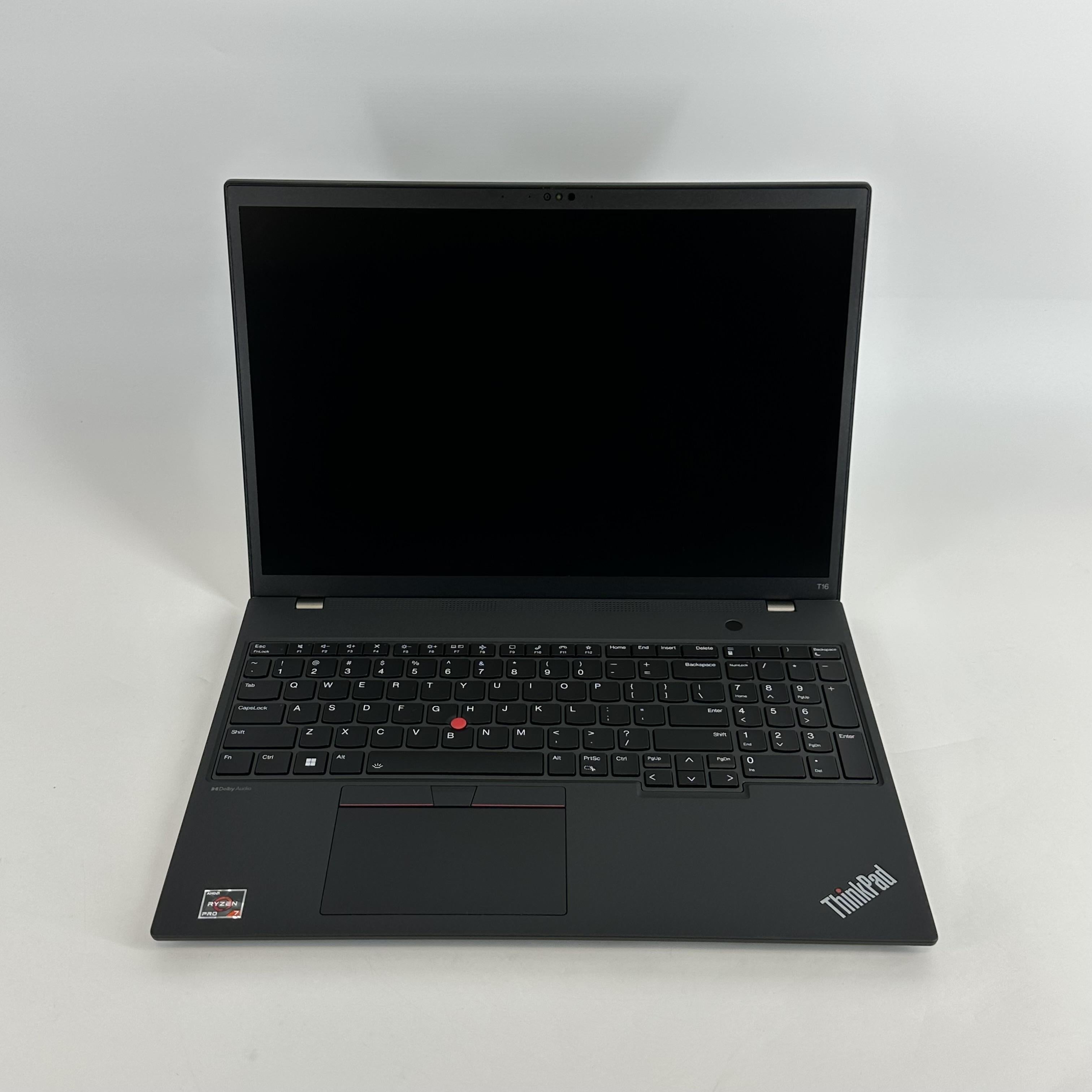 Lenovo ThinkPad T16 Gen 2 Black 3.3 GHz AMD Ryzen 7 Pro 7840U 16GB RAM 512GB Solid State Drive