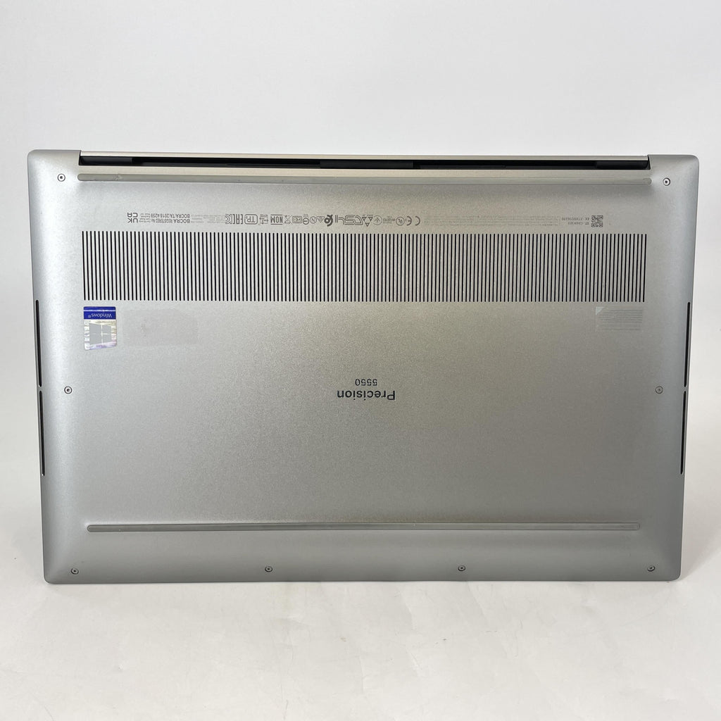Dell Precision 5550 15.6 Gray 2.3 GHz Intel Core i7 10th Gen. 64GB RAM 2TB Solid State Drive NVIDIA Quadro T2000 4 GB