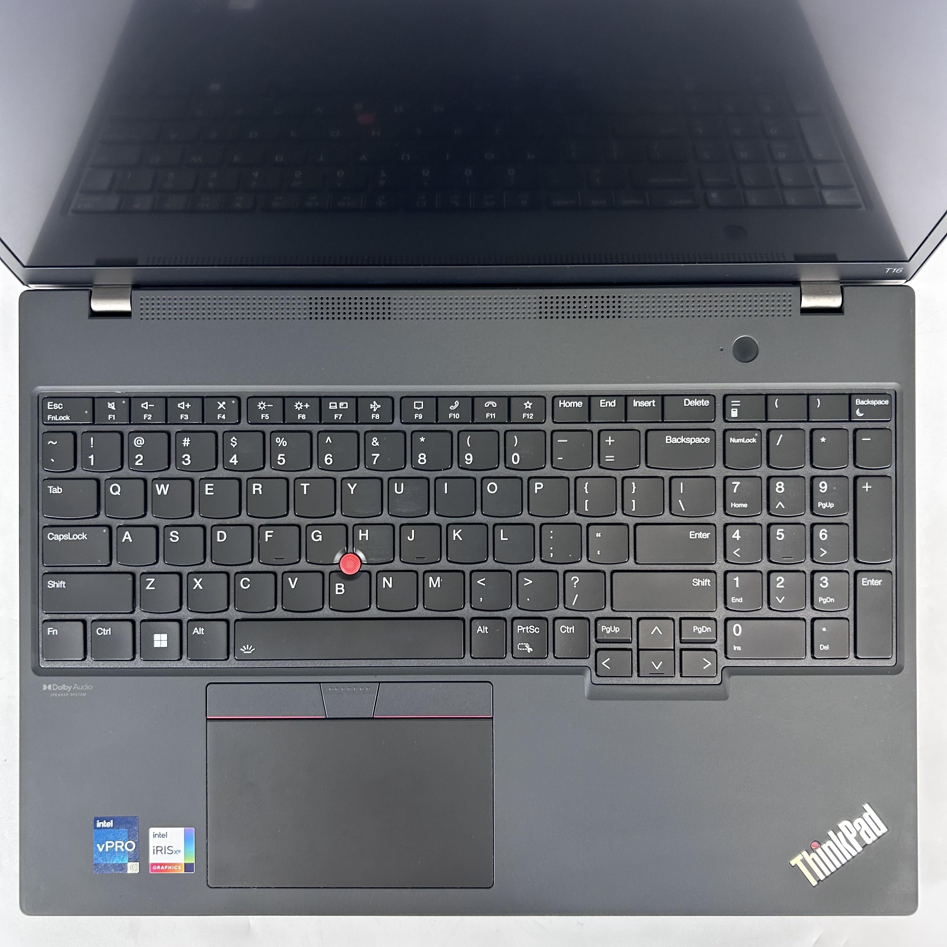 Lenovo ThinkPad T16 Gen 1 Gray 2.2 GHz Intel Core i7 12th Gen. 8GB RAM 512GB Solid State Drive