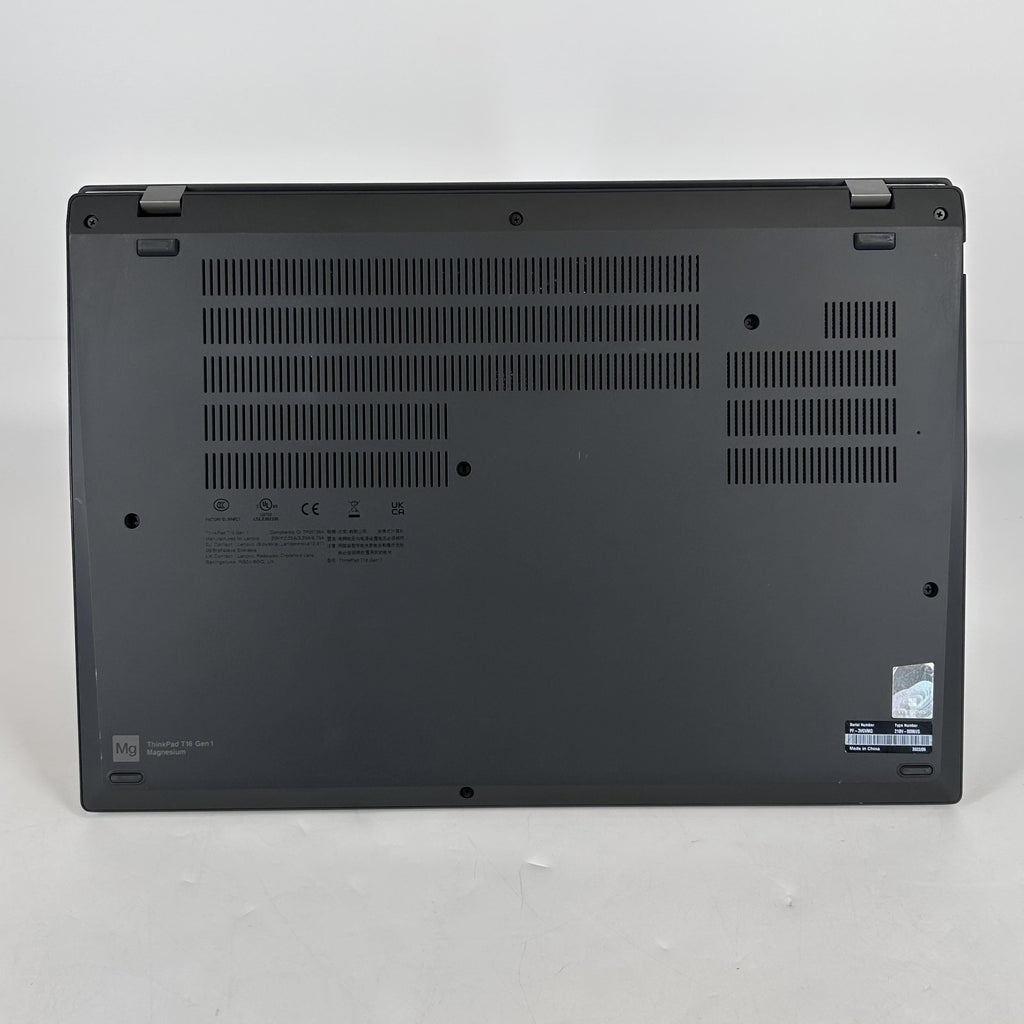 Lenovo ThinkPad T16 Gen 1 Gray 2.2 GHz Intel Core i7 12th Gen. 8GB RAM 512GB Solid State Drive