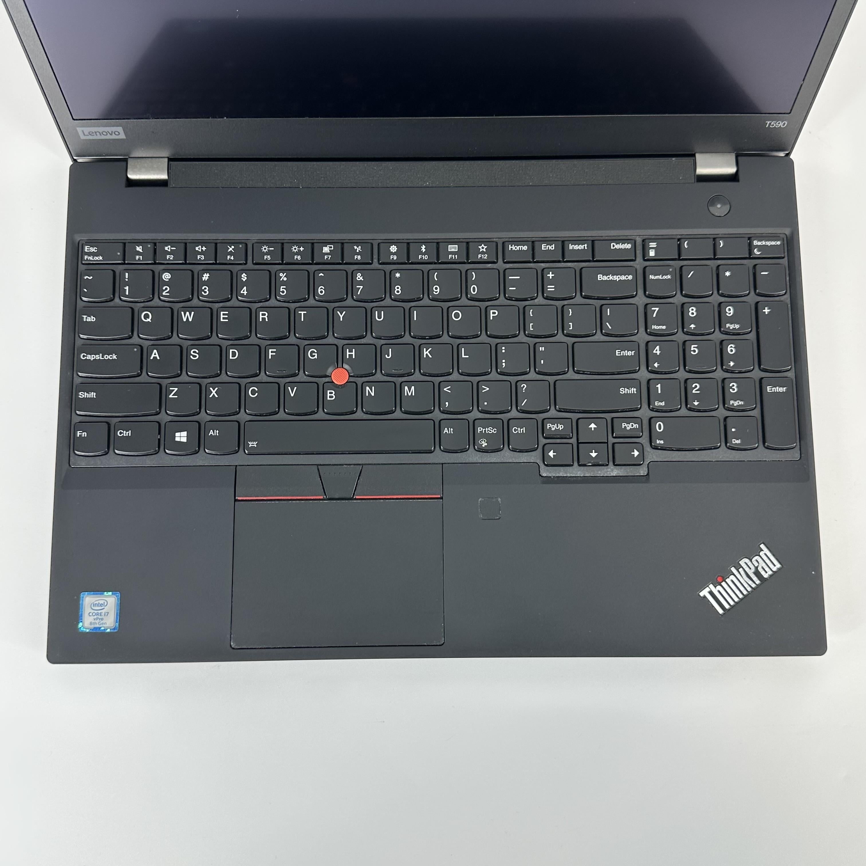 Lenovo ThinkPad T590 15.6 Black 1.9 GHz Intel Core i7 8th Gen. 32GB RAM 512GB Solid State Drive
