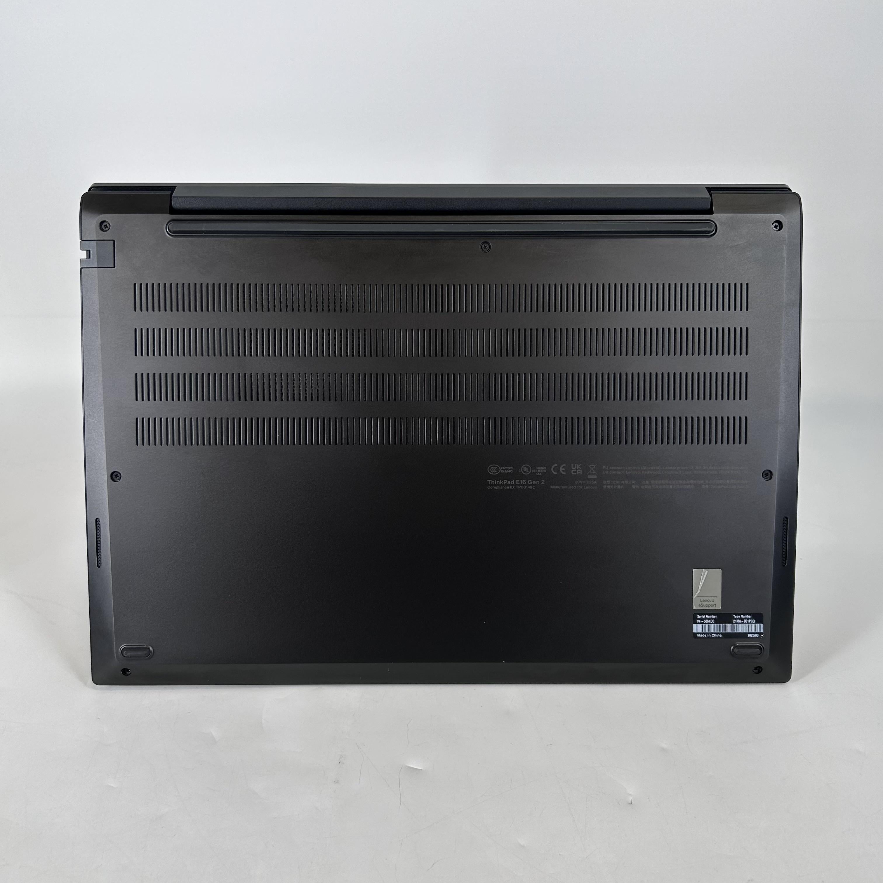 Lenovo ThinkPad E16 Gen 2 Black 1.4 GHz Intel Core Ultra 7 64GB RAM 2TB Solid State Drive