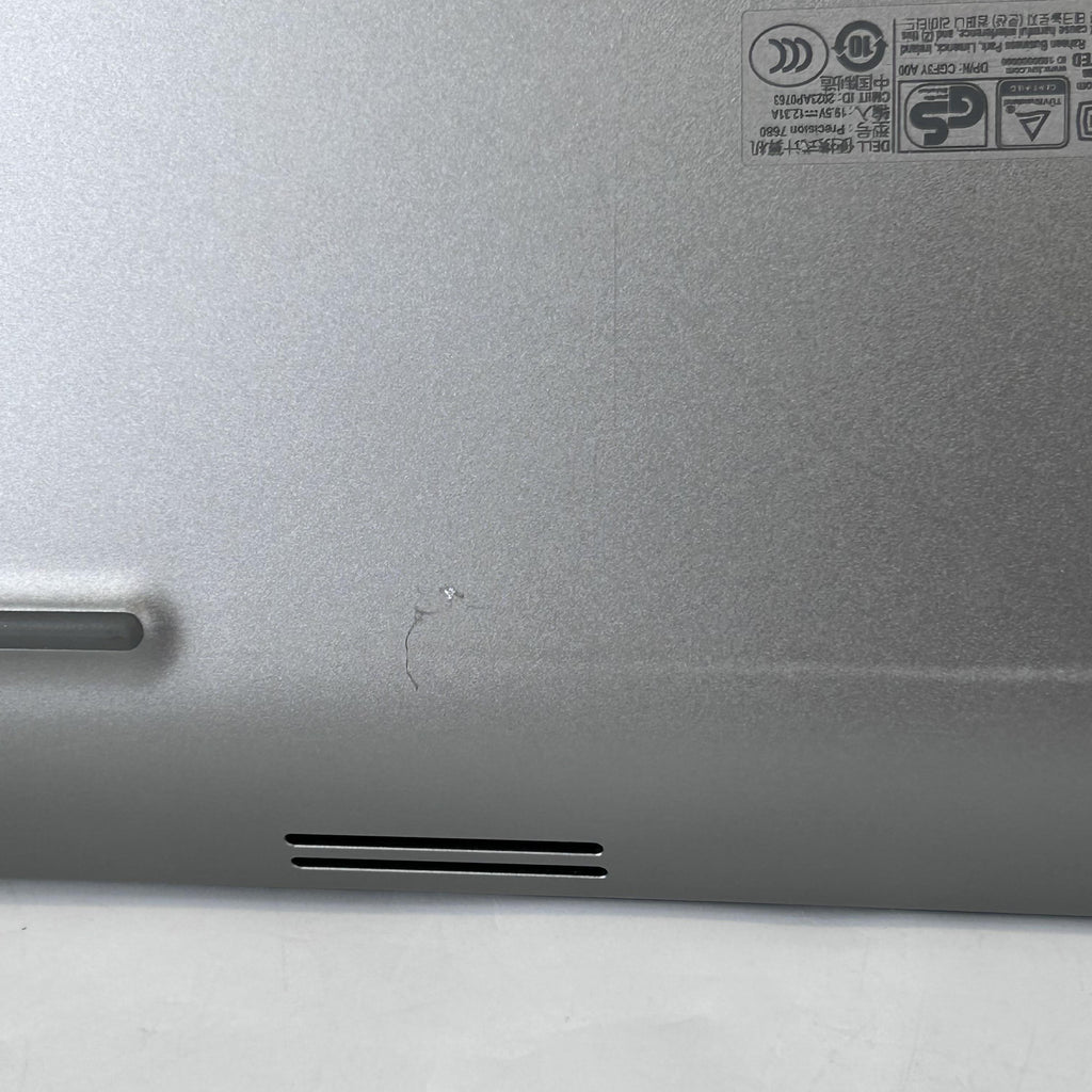Dell Precision 7680 16 Gray 2.2 GHz Intel Core i9 13th Gen. 64GB RAM 1TB Solid State Drive NVIDIA RTX 3500 Ada 12 GB