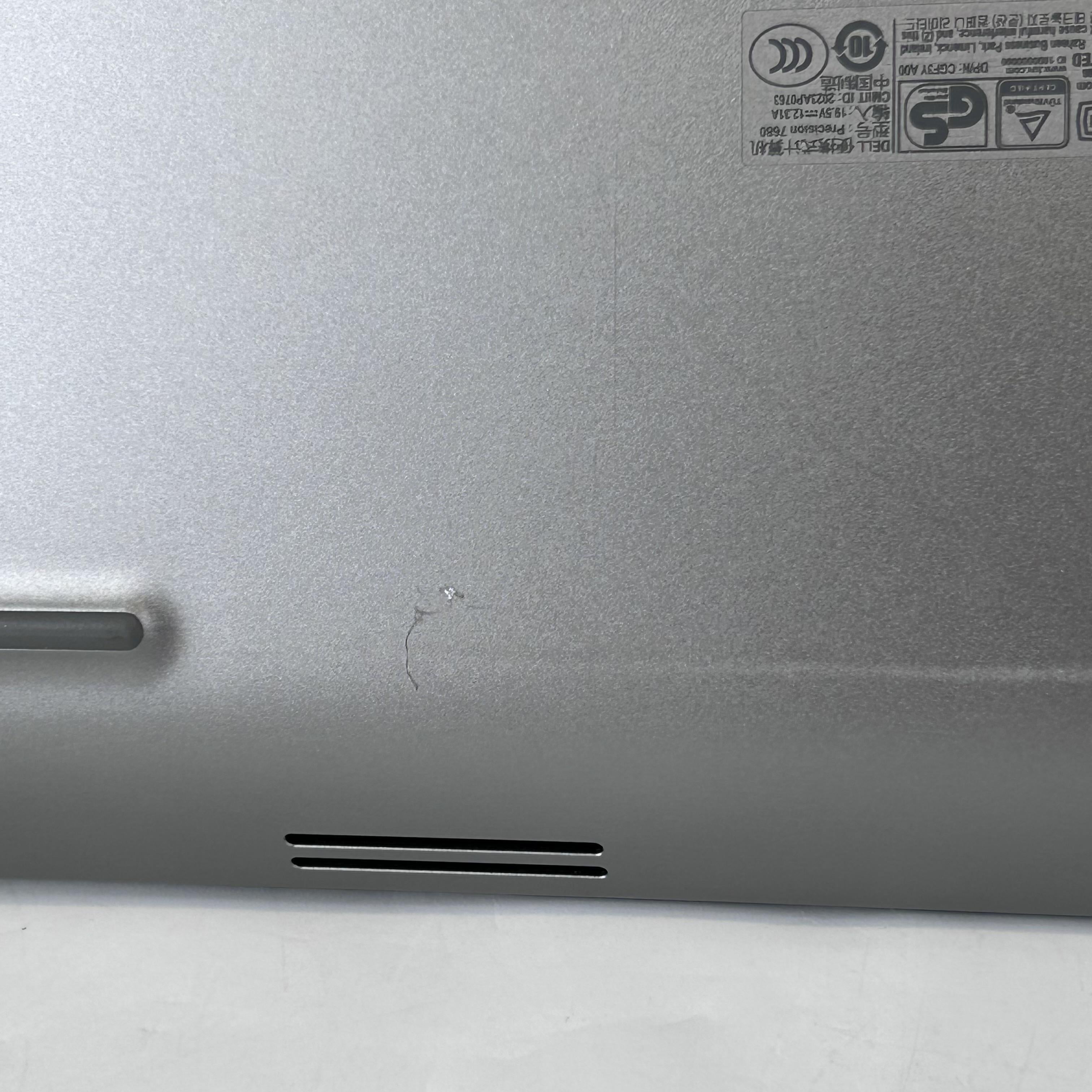 Dell Precision 7680 16 Gray 2.2 GHz Intel Core i9 13th Gen. 64GB RAM 1TB Solid State Drive NVIDIA RTX 3500 Ada 12 GB