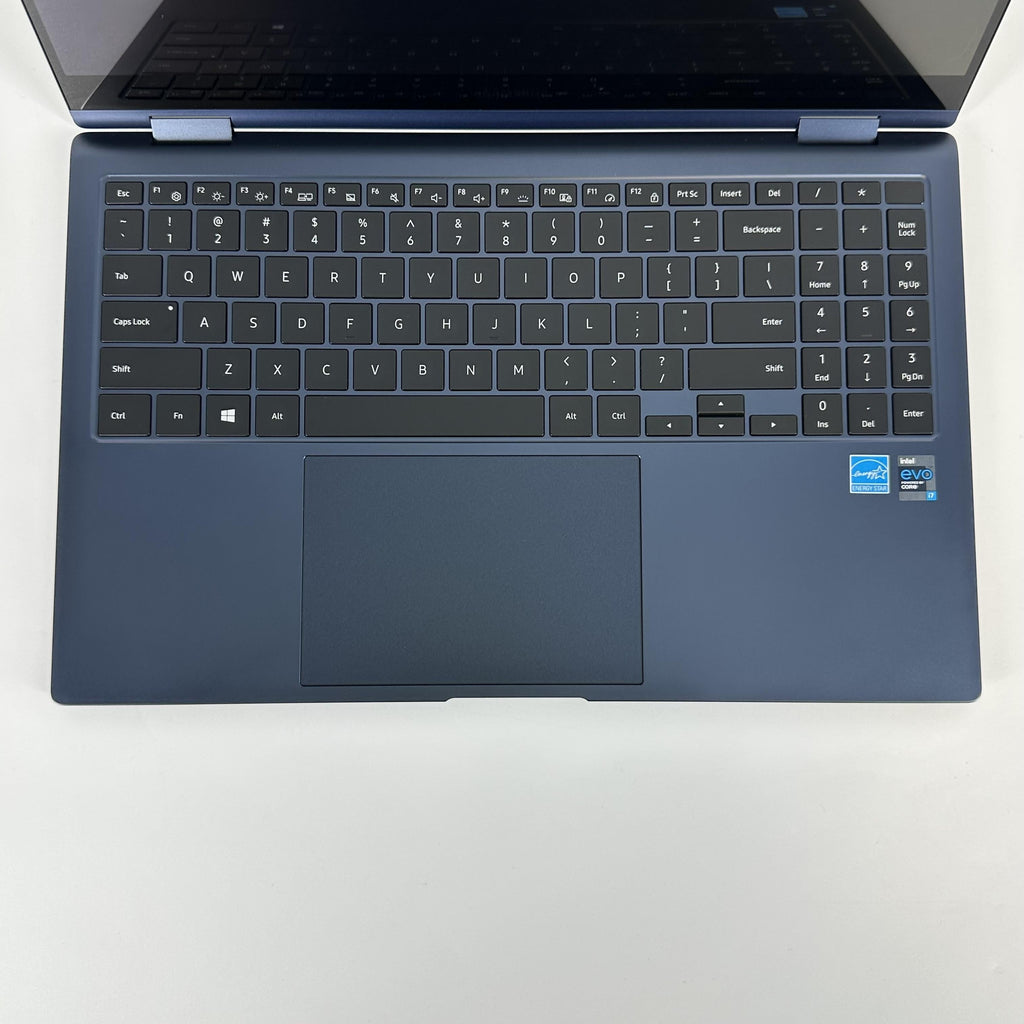 Samsung Galaxy Book Pro 360 15.6 Blue 2.8 GHz Intel Core i7 11th Gen. 8GB RAM 512GB Solid State Drive