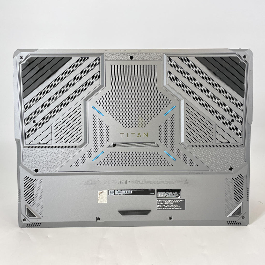 MSI Titan 18 HX 18 Black 2.2 GHz Intel Core i9 14th Gen. 128GB RAM 512GB Solid State Drive 1TB Solid State Drive NVIDIA GeForce RTX 4090 16 GB
