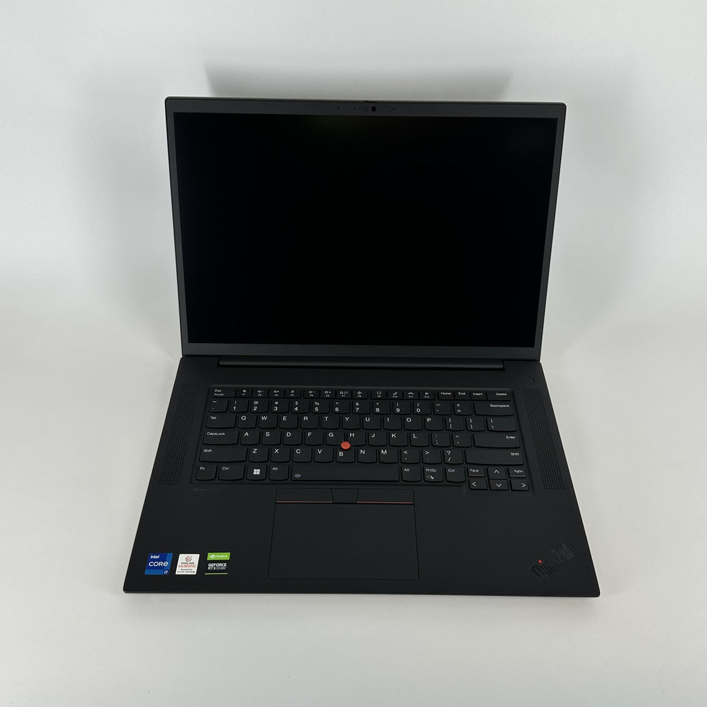 Lenovo ThinkPad X1 Extreme Gen 4 16 Black 2.3 GHz Intel Core i7 11th Gen. 16GB RAM 512GB Solid State Drive NVIDIA GeForce RTX 3060 6 GB