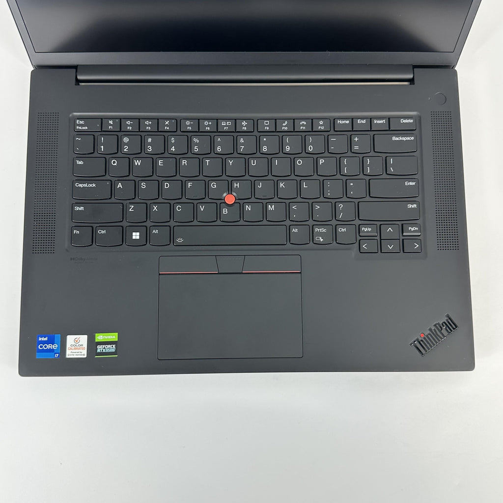 Lenovo ThinkPad X1 Extreme Gen 4 16 Black 2.3 GHz Intel Core i7 11th Gen. 16GB RAM 512GB Solid State Drive NVIDIA GeForce RTX 3060 6 GB