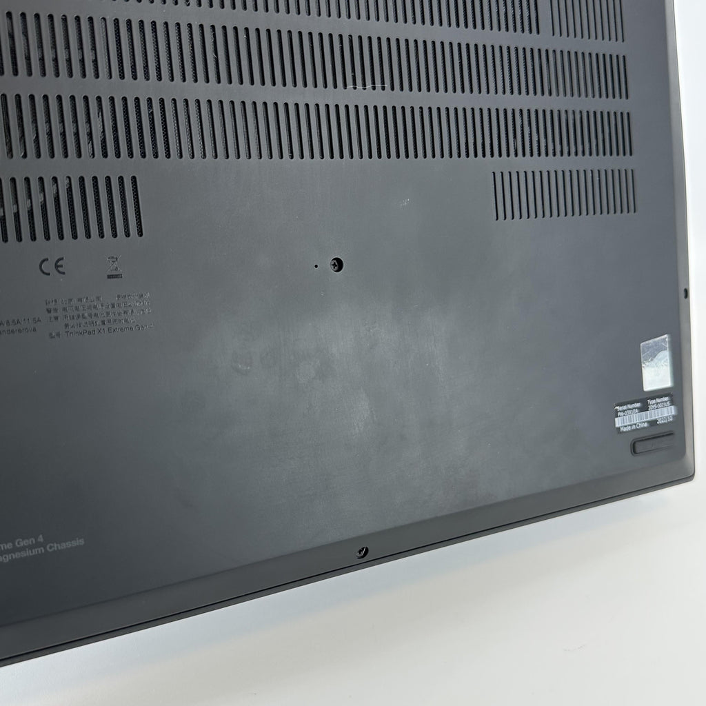 Lenovo ThinkPad X1 Extreme Gen 4 16 Black 2.3 GHz Intel Core i7 11th Gen. 16GB RAM 512GB Solid State Drive NVIDIA GeForce RTX 3060 6 GB