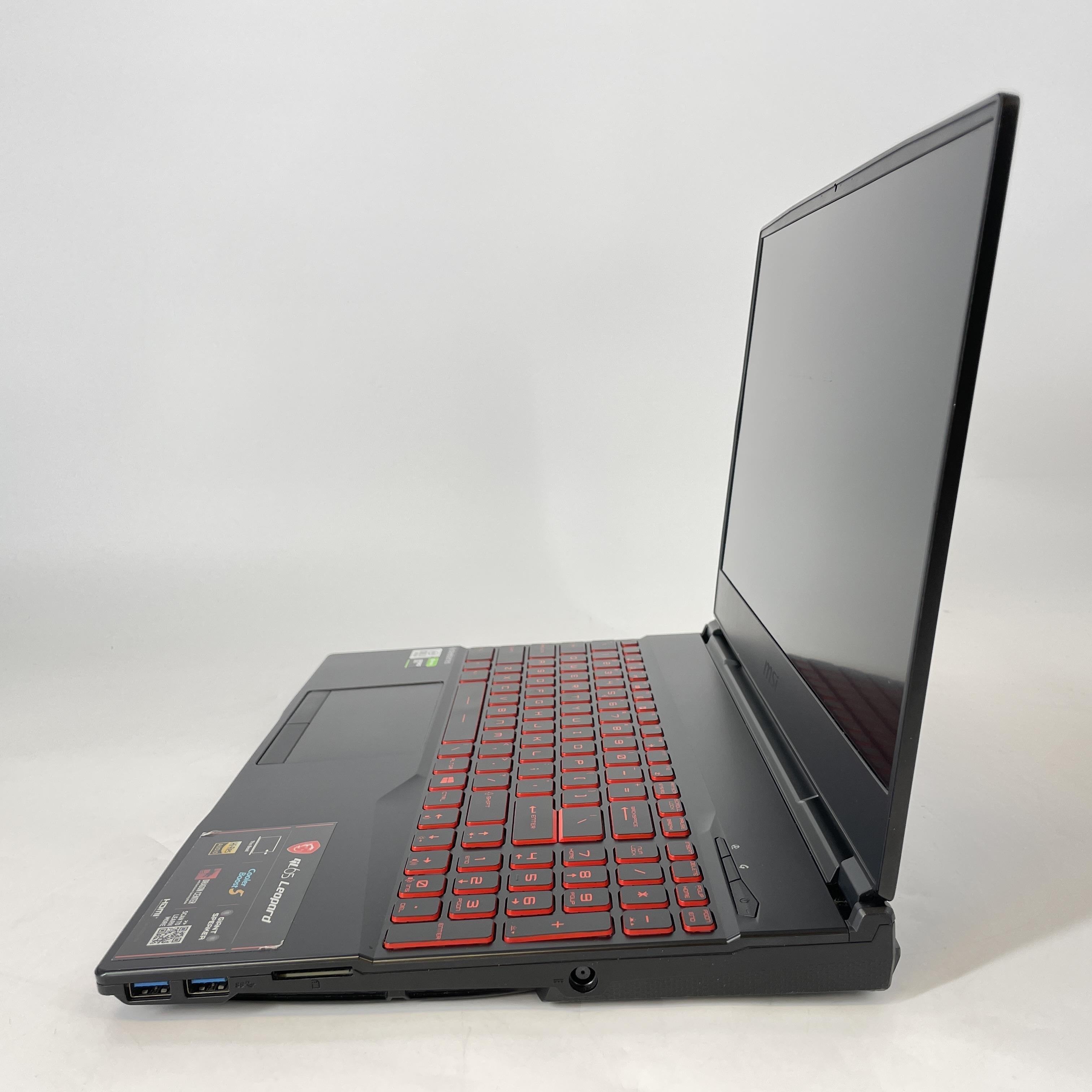 MSI Leopard GL65 15.6 Black 2.6 GHz Intel Core i7 10th Gen. 16GB RAM 512GB Solid State Drive 1TB Hard Disk Drive NVIDIA GeForce GTX 1660 Ti 6 GB