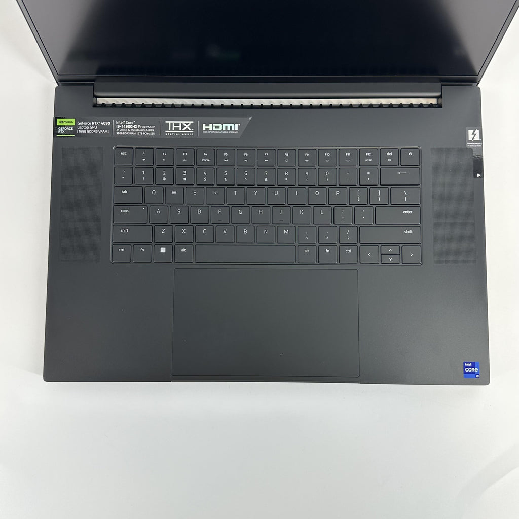 Razer Blade 18 2024 Black 2.2 GHz Intel Core i9 14th Gen. 32GB RAM 2TB Solid State Drive NVIDIA GeForce RTX 4090 16 GB