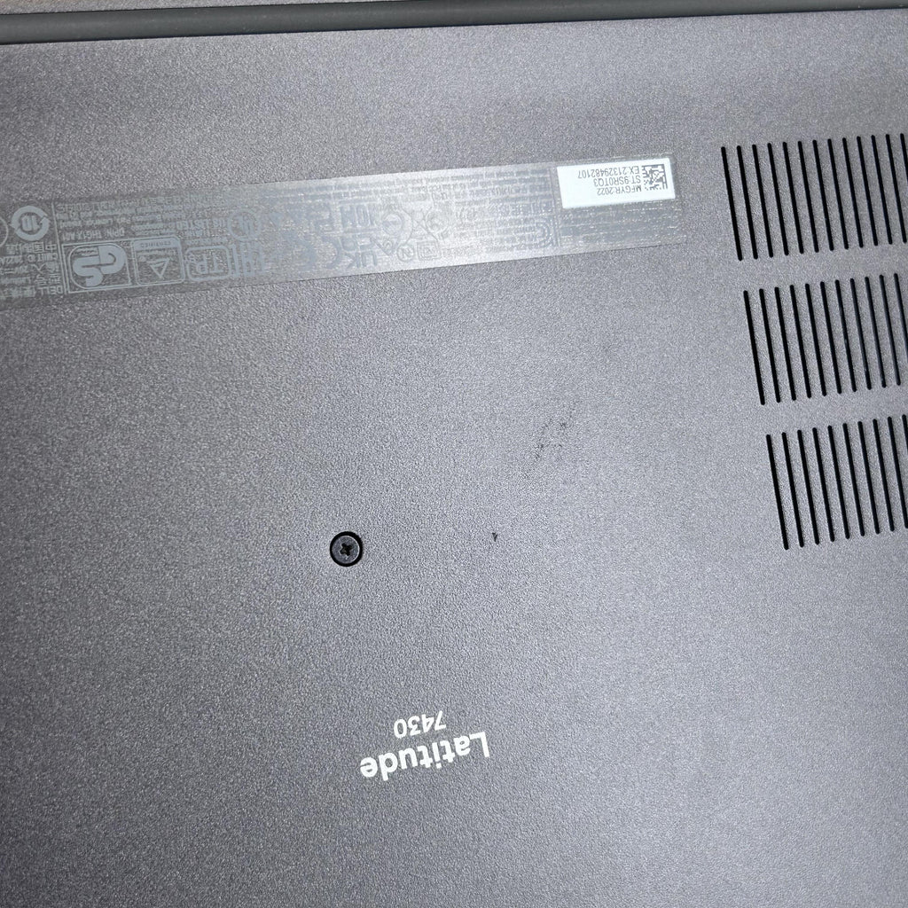 Dell Latitude 7430 14 Gray 1.7 GHz Intel Core i7 12th Gen. 16GB RAM 512GB Solid State Drive