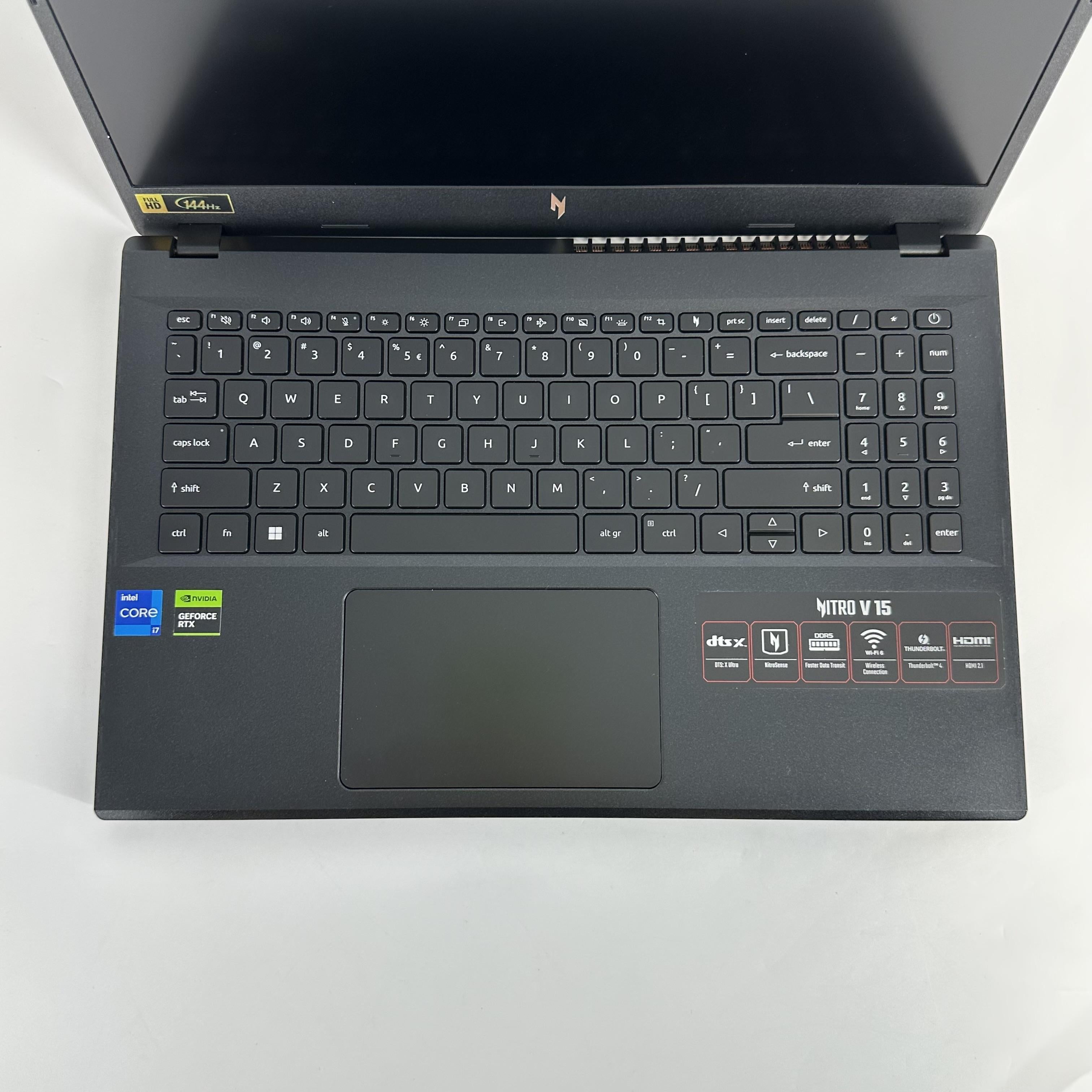 Acer Nitro V 15 Black 2.4 GHz Intel Core i7 13th Gen. 16GB RAM 512GB Solid State Drive NVIDIA GeForce RTX 4060 8 GB