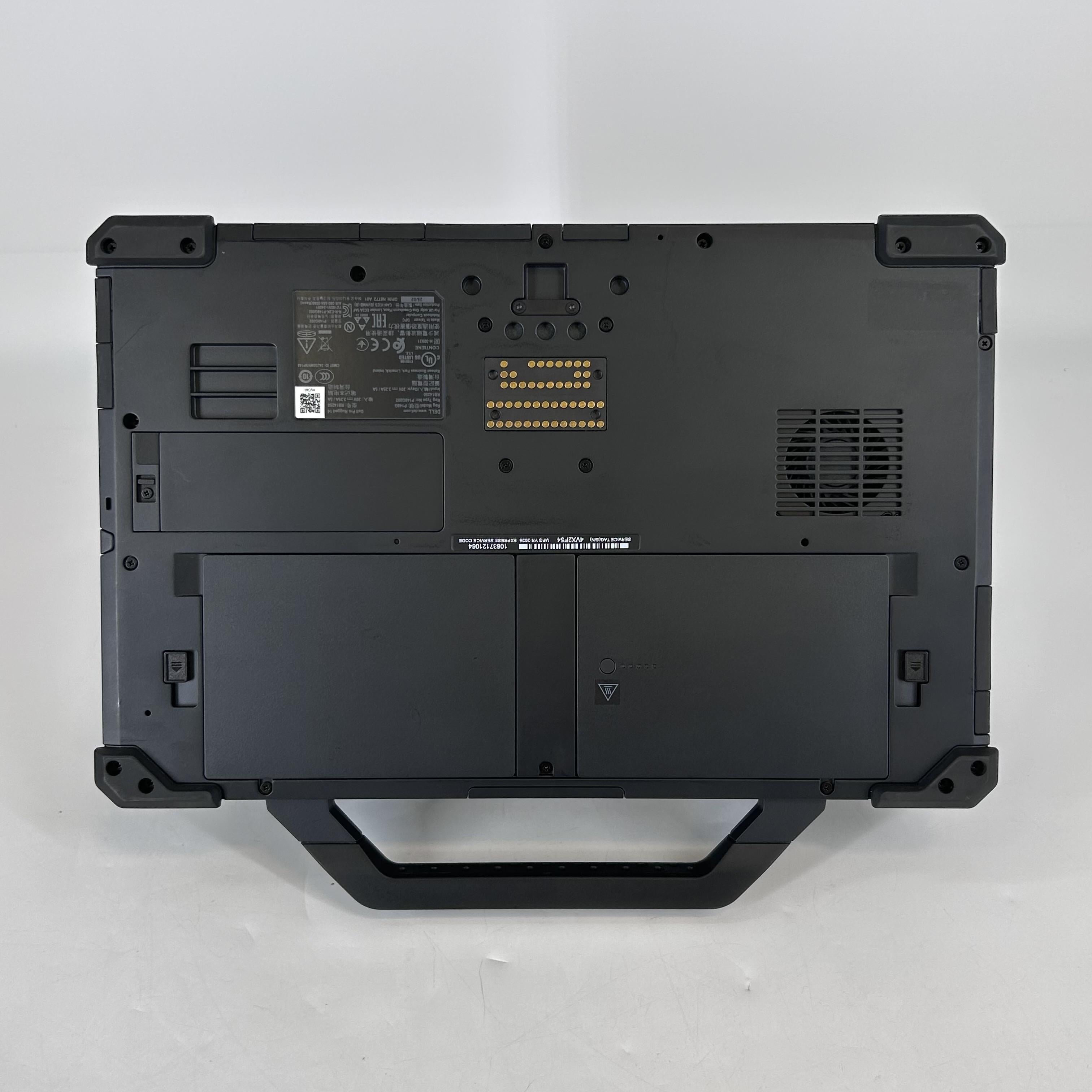 Dell Pro Rugged 14 RB14250 Black WiFi 2.1 GHz Intel Core Ultra 7 32GB RAM 1TB Solid State Drive