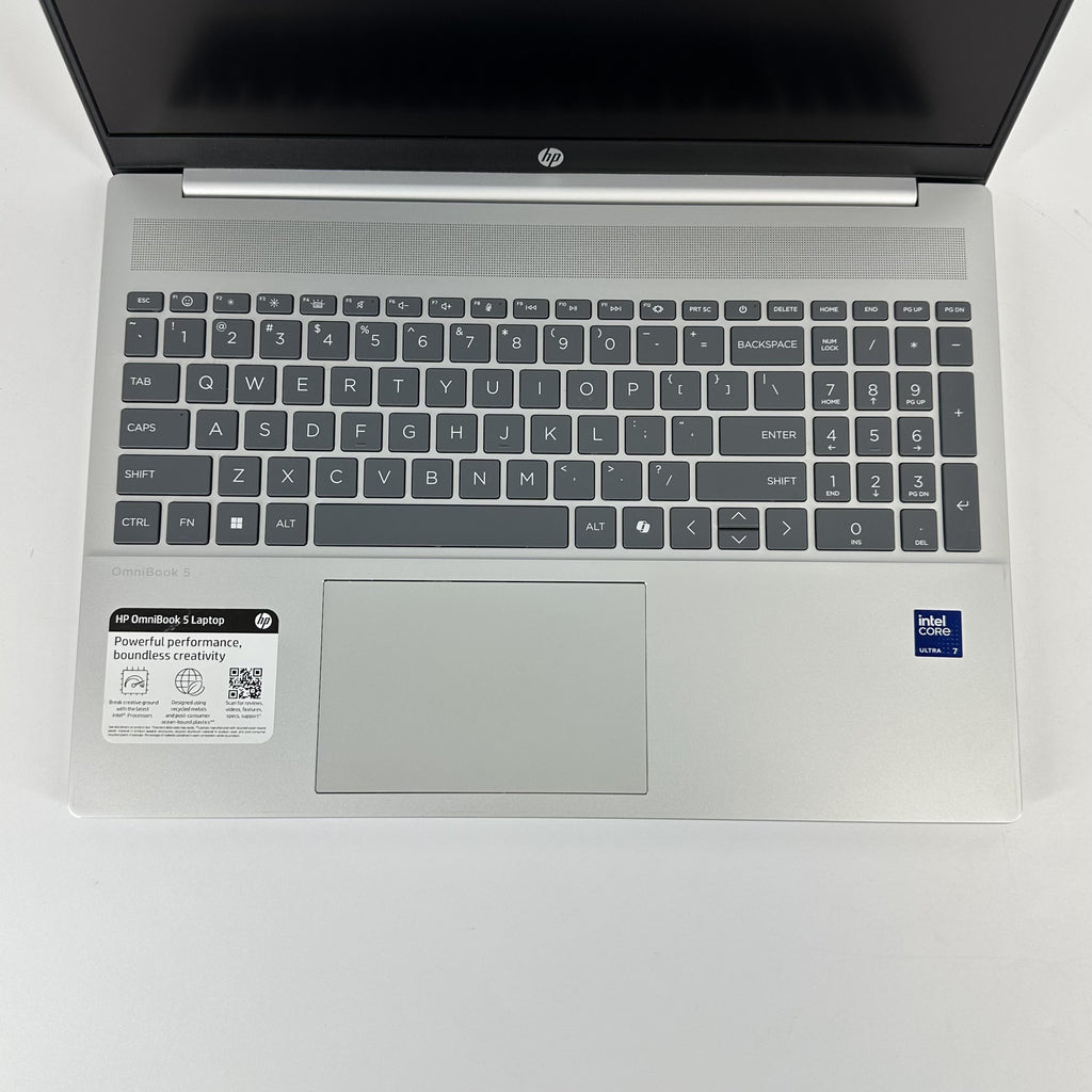 HP OmniBook 5 16 Glacier Silver 2.3 GHz Intel Core Ultra 7 Series 2 16GB RAM 1TB Solid State Drive