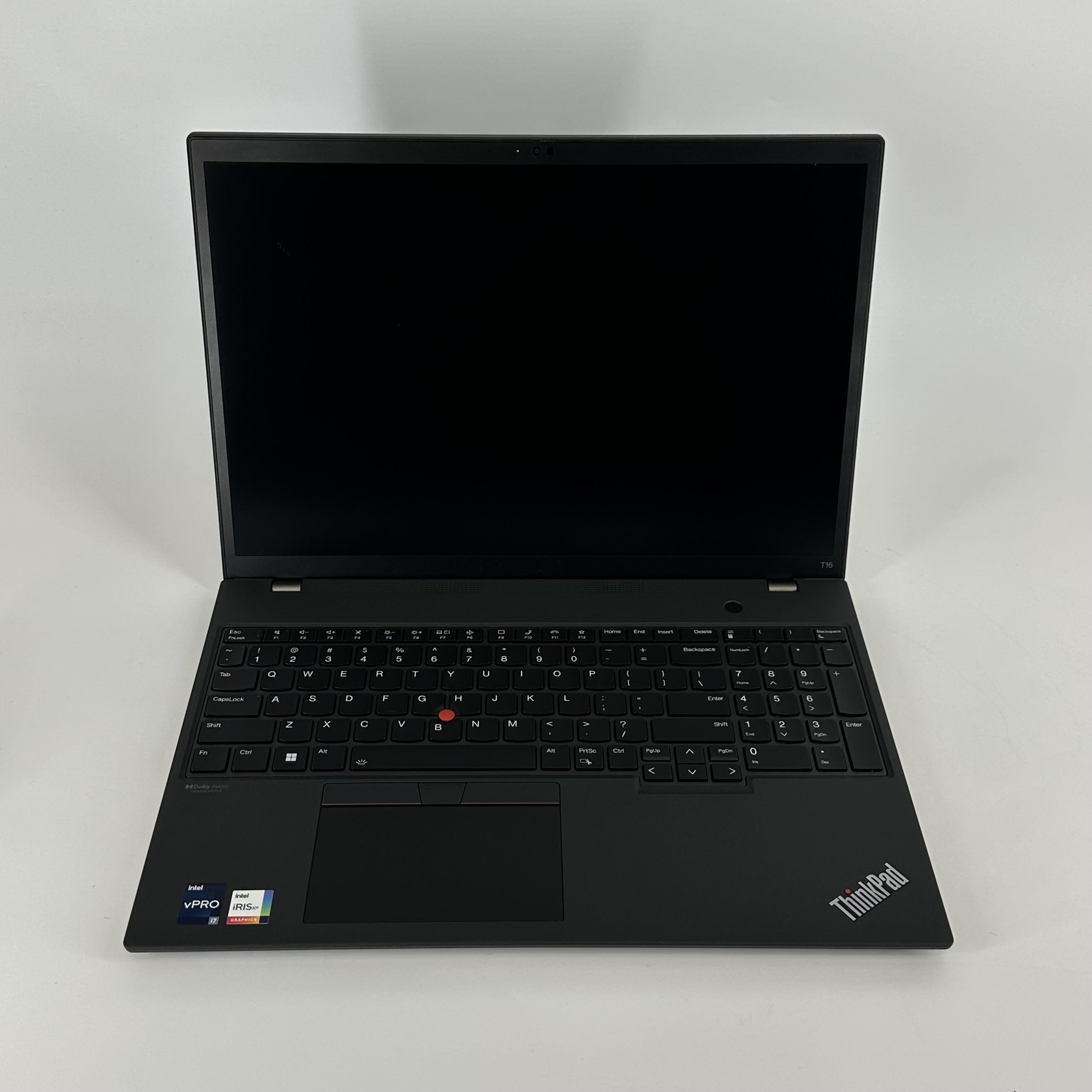 Lenovo ThinkPad T16 Gen 1 Black 2.2 GHz Intel Core i7 12th Gen. 16GB RAM 512GB Solid State Drive