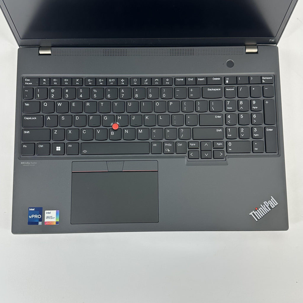 Lenovo ThinkPad T16 Gen 1 Black 2.2 GHz Intel Core i7 12th Gen. 16GB RAM 512GB Solid State Drive