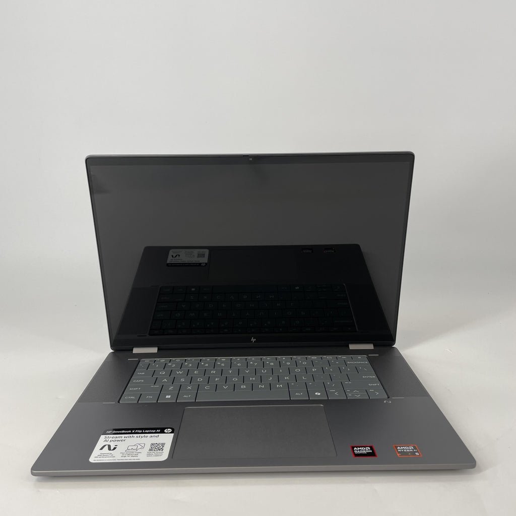 HP OmniBook X Flip 16 Glacier Silver 2.0 GHz AMD Ryzen AI 5 340 16GB RAM 512GB Solid State Drive
