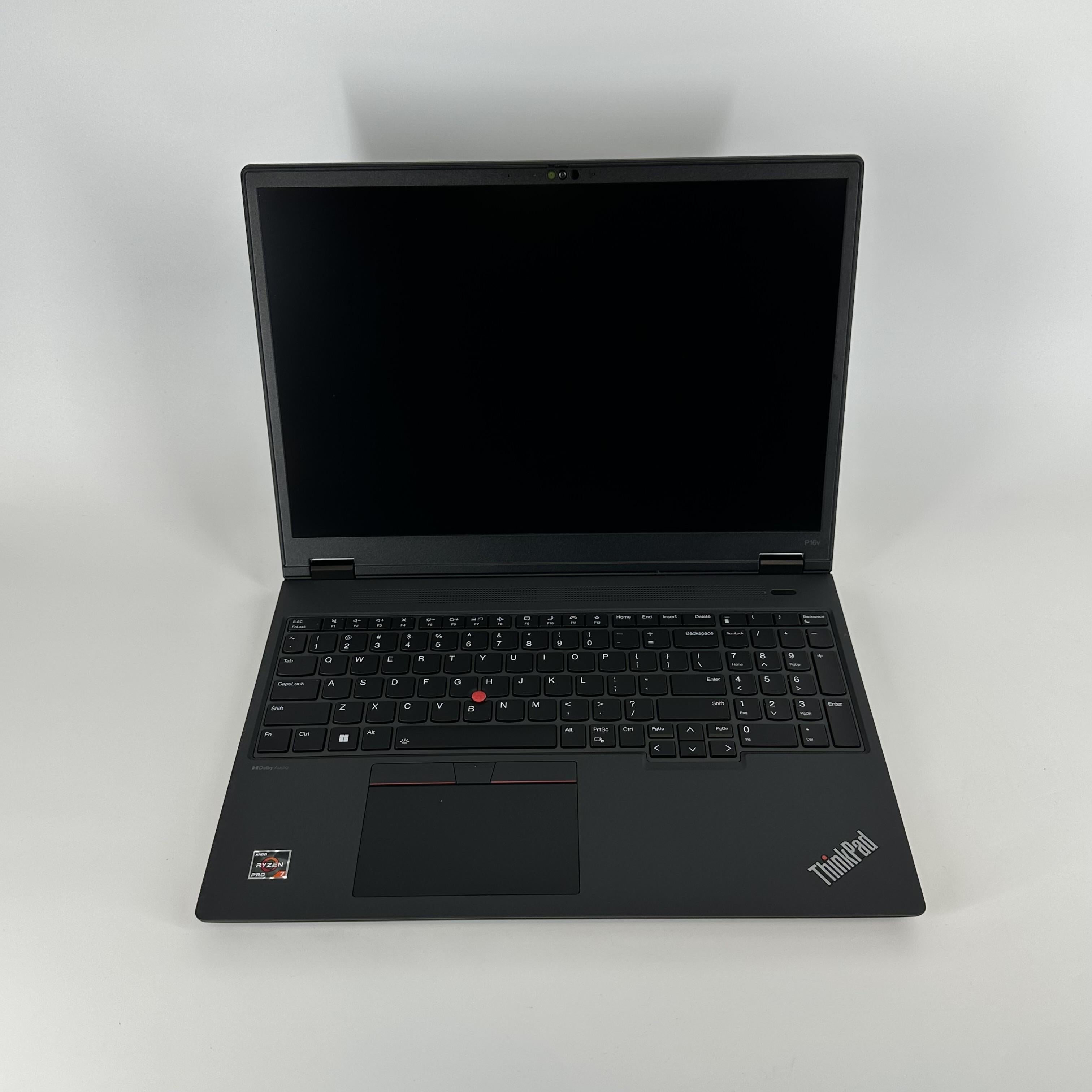 Lenovo ThinkPad P16v Gen 1 Black 3.8 GHz AMD Ryzen 7 Pro 7840HS 16GB RAM 256GB Solid State Drive