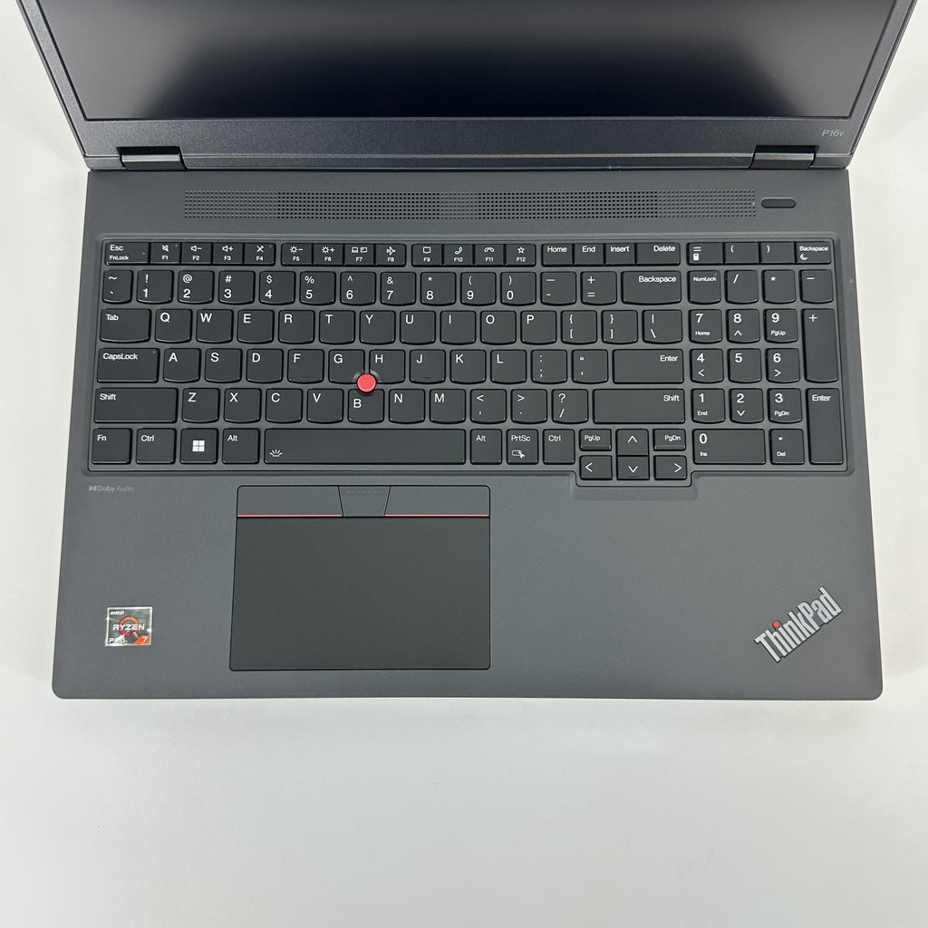 Lenovo ThinkPad P16v Gen 1 Black 3.8 GHz AMD Ryzen 7 Pro 7840HS 16GB RAM 256GB Solid State Drive