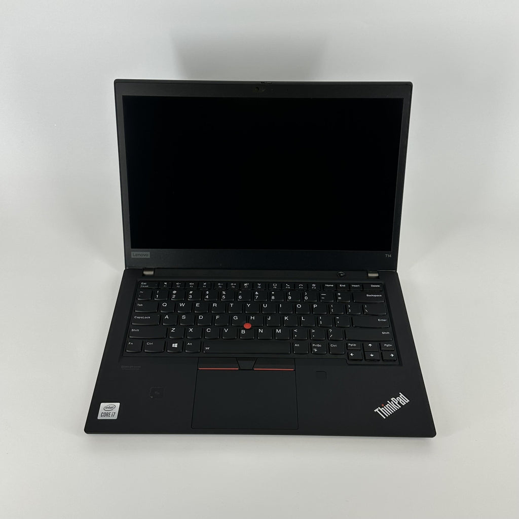 Lenovo ThinkPad T14 Gen 1 Black 1.8 GHz Intel Core i7 10th Gen. 48GB RAM 512GB Solid State Drive