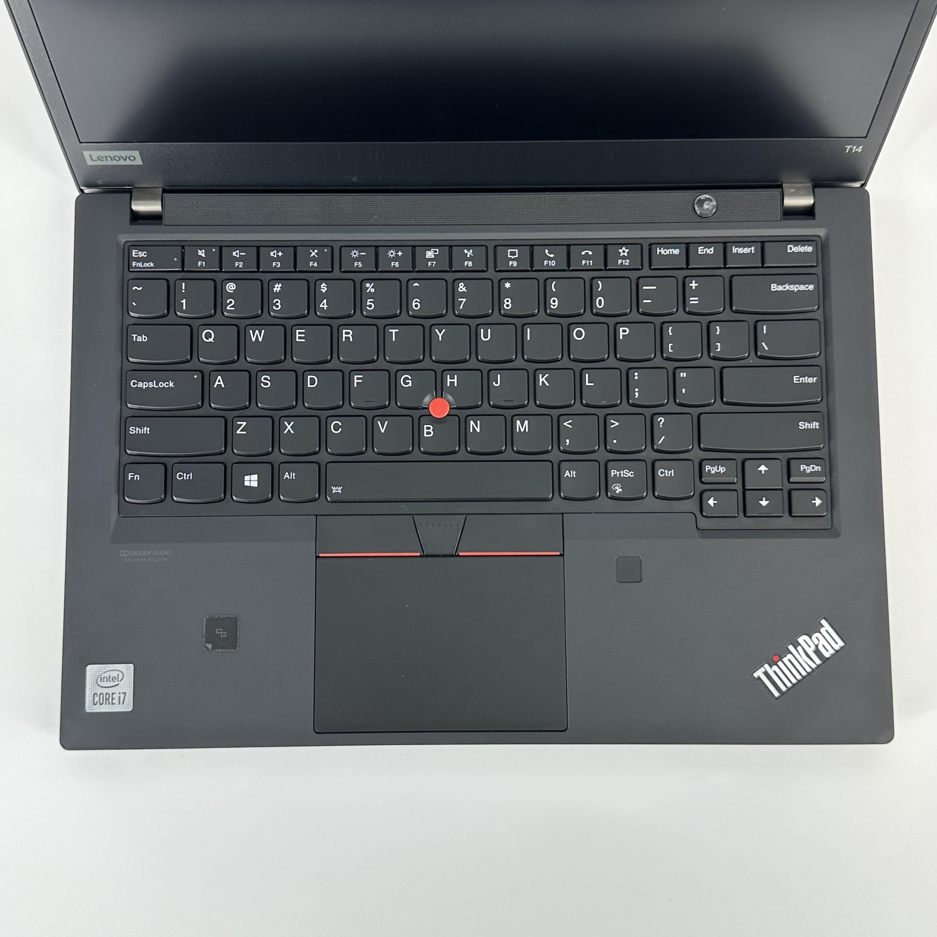 Lenovo ThinkPad T14 Gen 1 Black 1.8 GHz Intel Core i7 10th Gen. 48GB RAM 512GB Solid State Drive