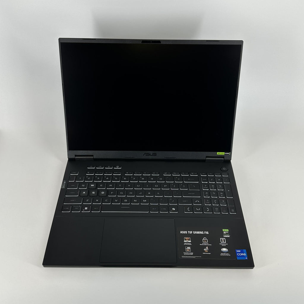 Asus TUF F16 16 Jaeger Gray 2.2 GHz Intel Core i7 14th Gen. 32GB RAM 512GB Solid State Drive 4TB Solid State Drive NVIDIA GeForce RTX 5060 8 GB