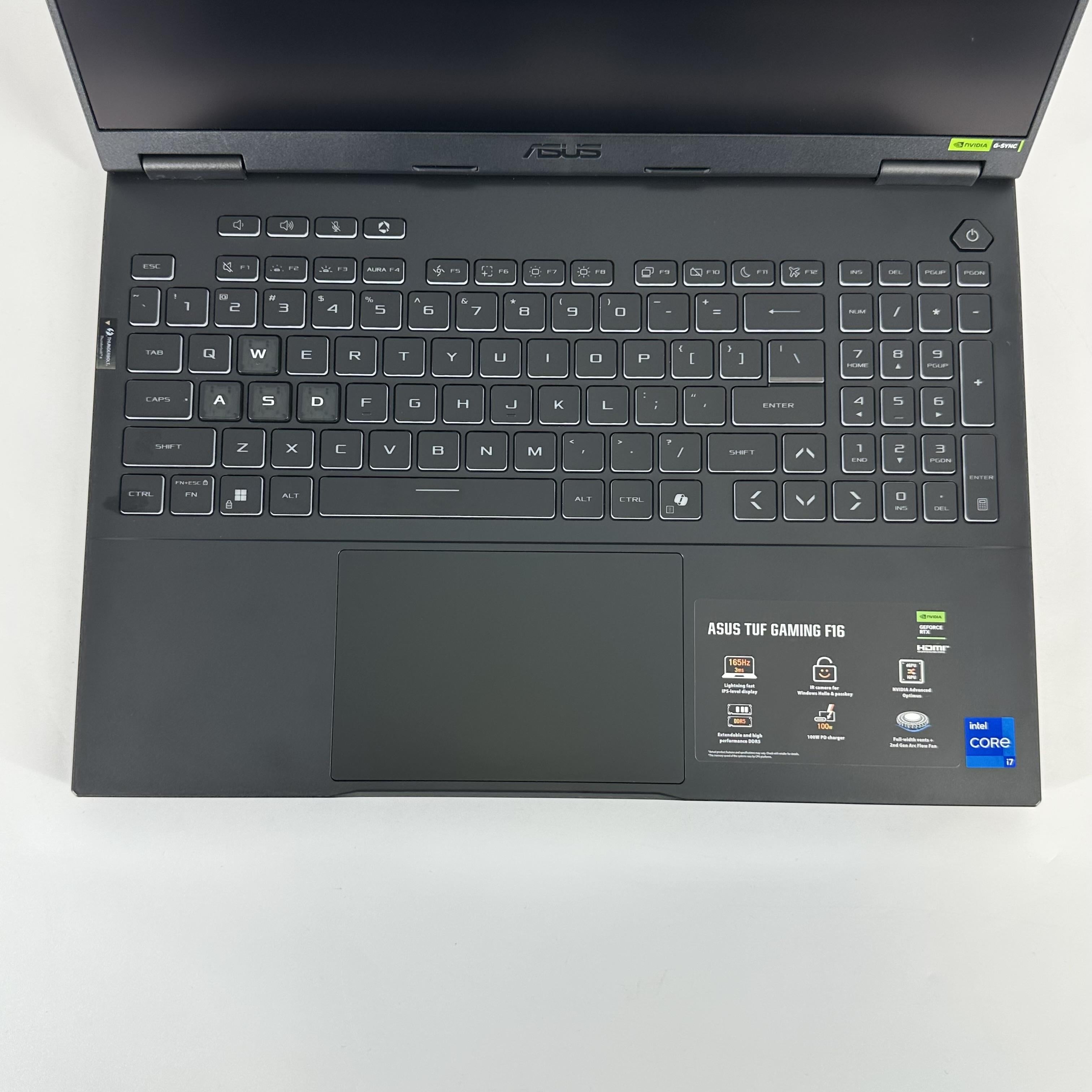 Asus TUF F16 16 Jaeger Gray 2.2 GHz Intel Core i7 14th Gen. 32GB RAM 512GB Solid State Drive 4TB Solid State Drive NVIDIA GeForce RTX 5060 8 GB