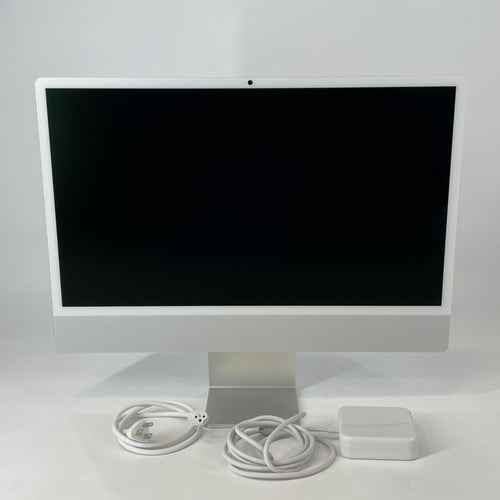 Apple iMac 24 2024 Silver M4 10-Core CPU 16GB Unified Memory 256GB Solid State Drive 10-Core GPU