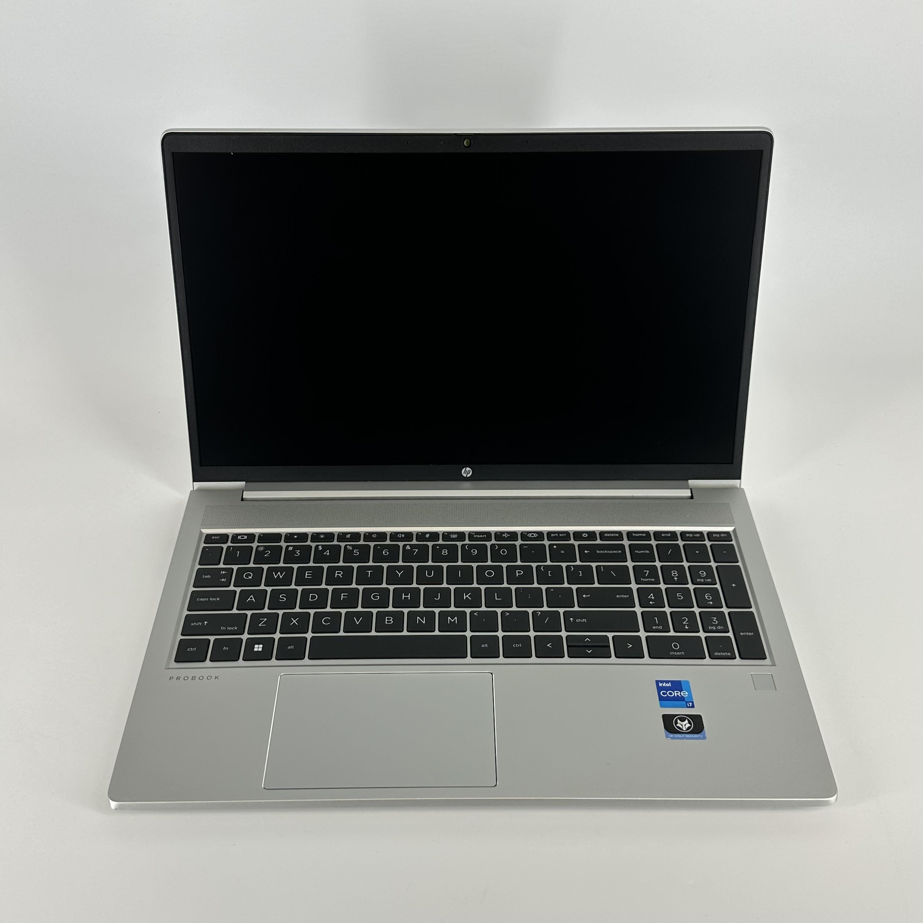 HP ProBook 450 G9 15.6 Silver 1.7 GHz Intel Core i7 12th Gen. 16GB RAM 512GB Solid State Drive