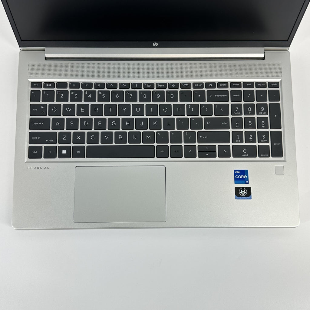 HP ProBook 450 G9 15.6 Silver 1.7 GHz Intel Core i7 12th Gen. 16GB RAM 512GB Solid State Drive
