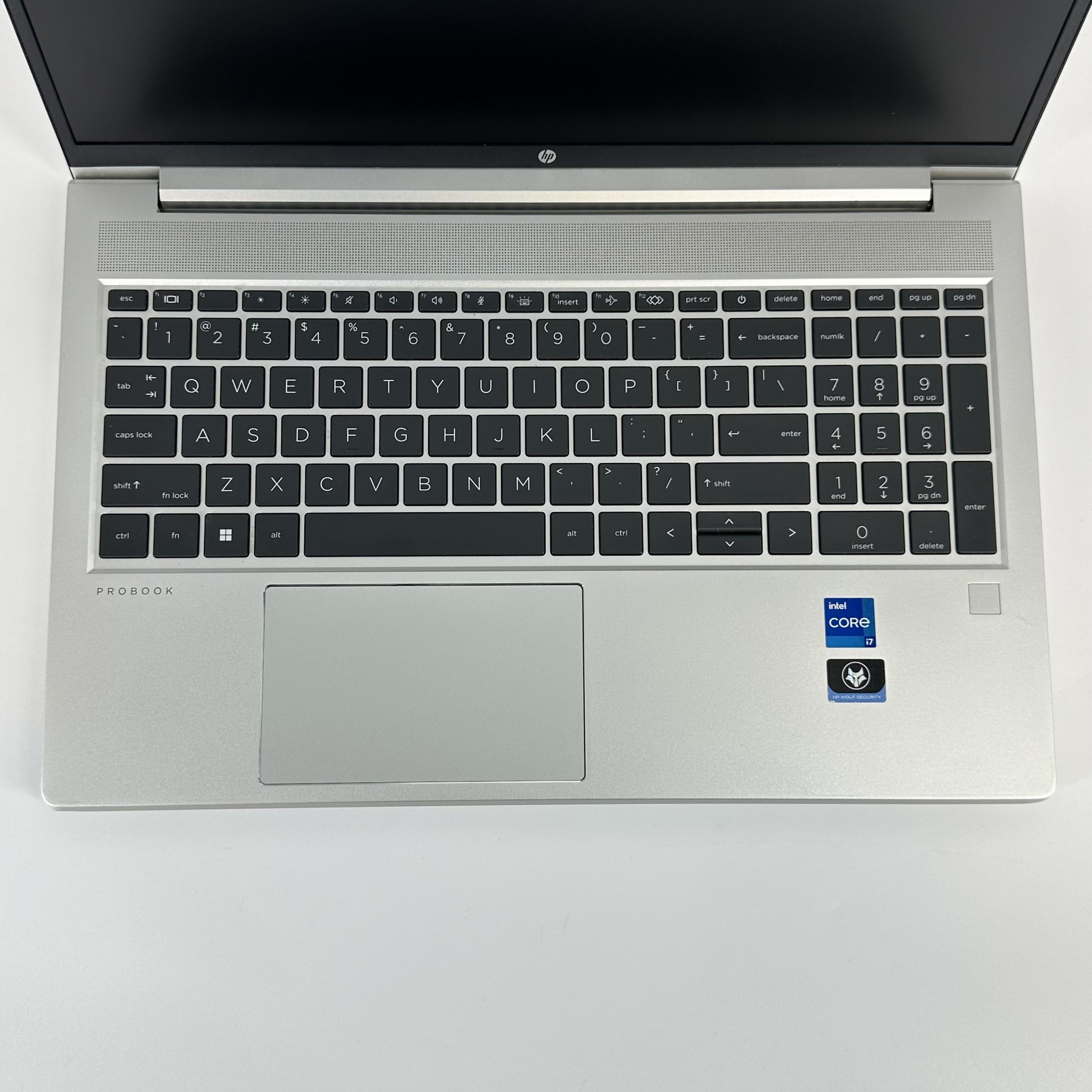 HP ProBook 450 G9 15.6 Silver 1.7 GHz Intel Core i7 12th Gen. 16GB RAM 512GB Solid State Drive