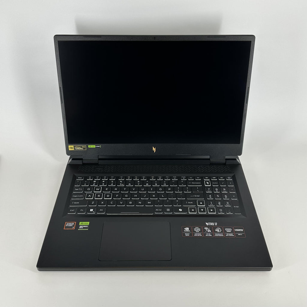 Acer Nitro 17 Black 3.8 GHz AMD Ryzen 7 8845HS 16GB RAM 1TB Solid State Drive NVIDIA GeForce RTX 4060 8 GB