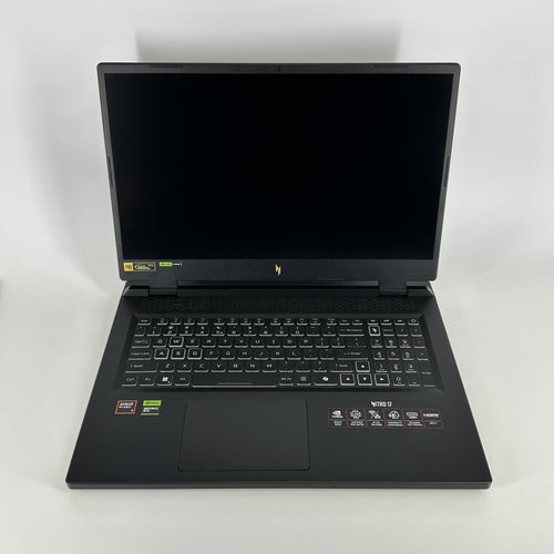 Acer Nitro 17 Black 3.8 GHz AMD Ryzen 7 8845HS 16GB RAM 1TB Solid State Drive NVIDIA GeForce RTX 4060 8 GB