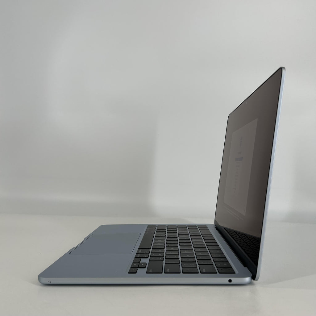 Apple MacBook Air 13 2025 Light Blue M4 10-Core CPU 16GB Unified Memory 256GB Solid State Drive 8-Core GPU