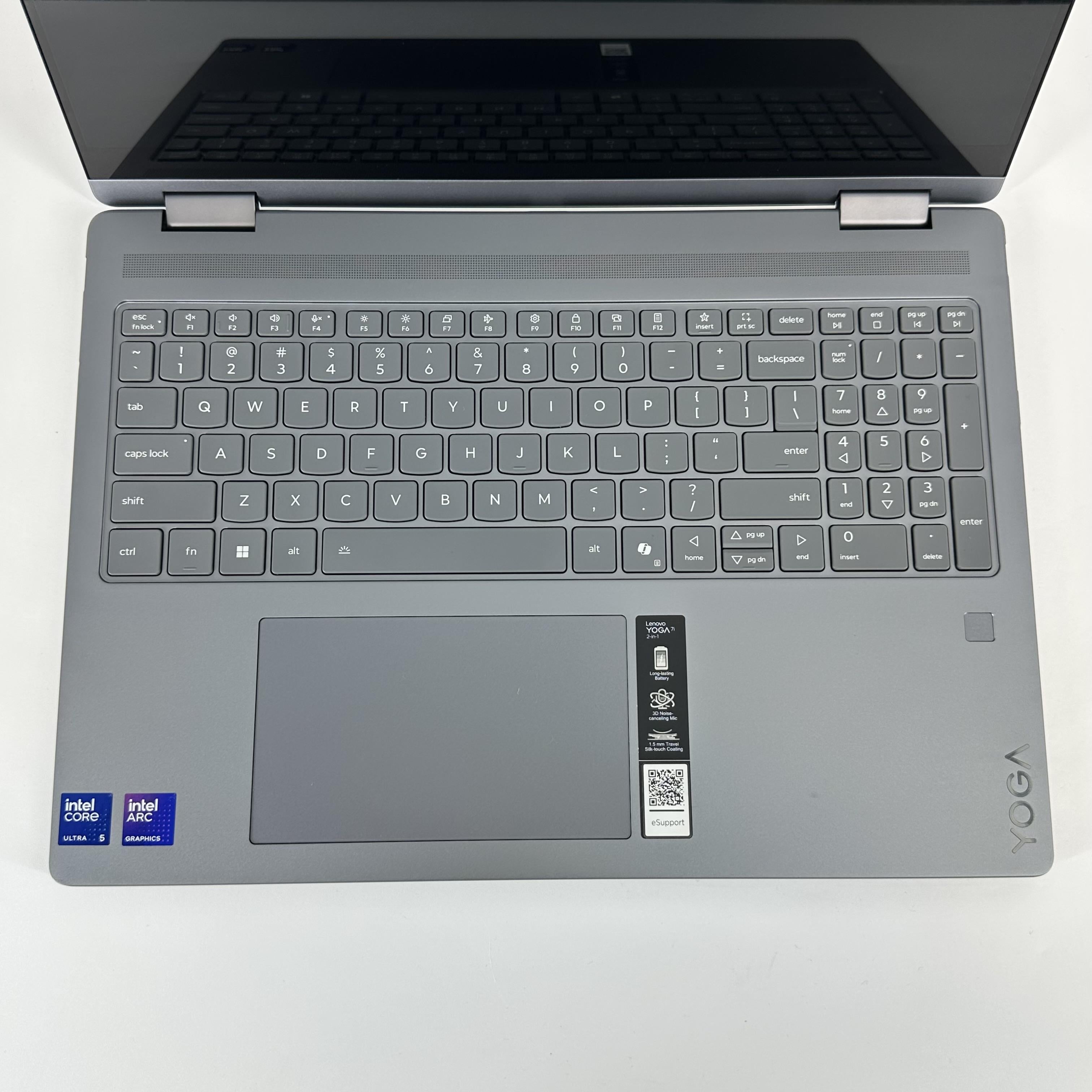 Lenovo Yoga 7i 16 Gray 2.1 GHz Intel Core Ultra 5 Series 2 16GB RAM 512GB Solid State Drive