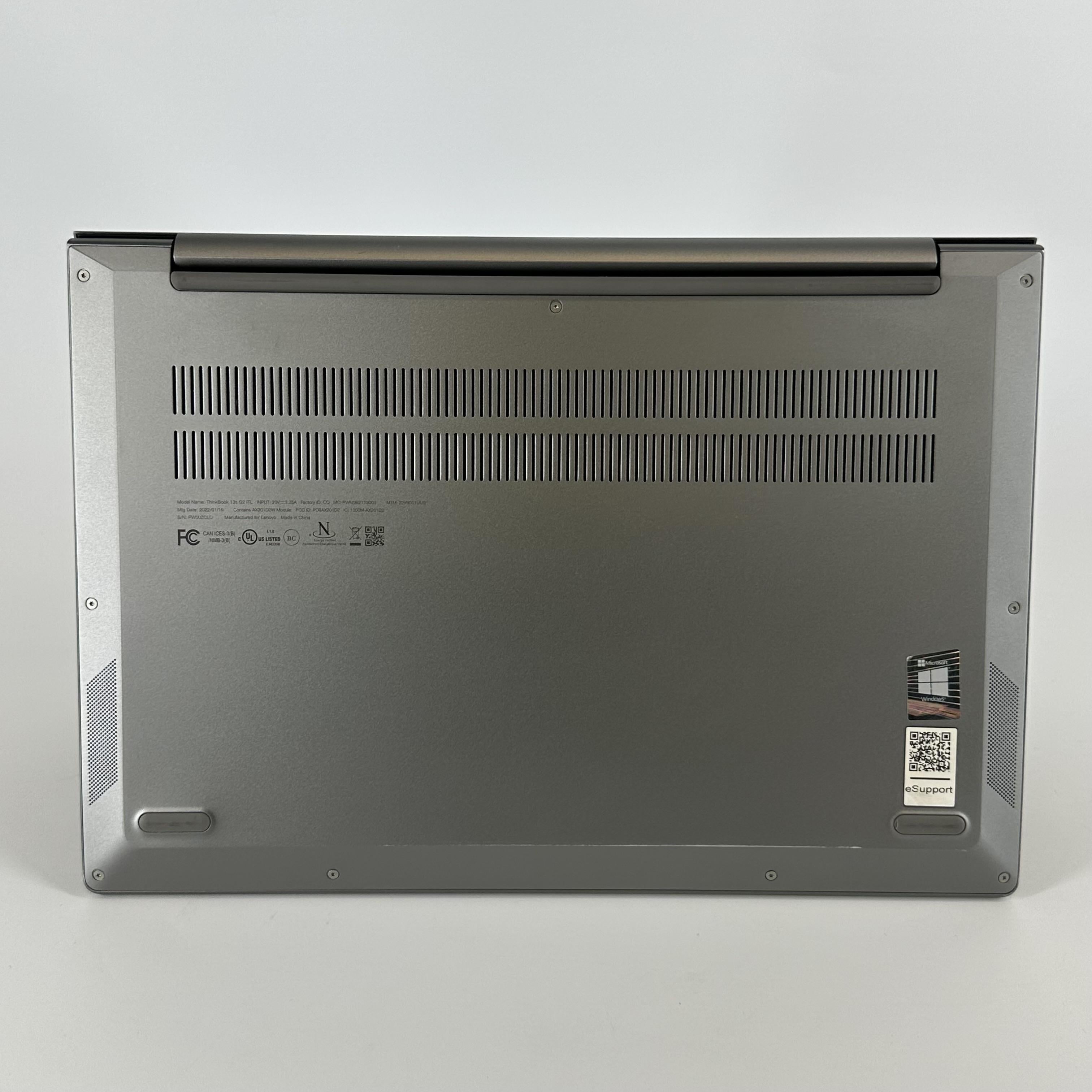 Lenovo ThinkBook 13s Gen 2 Gray 2.8 GHz Intel Core i7 11th Gen. 16GB RAM 512GB Solid State Drive