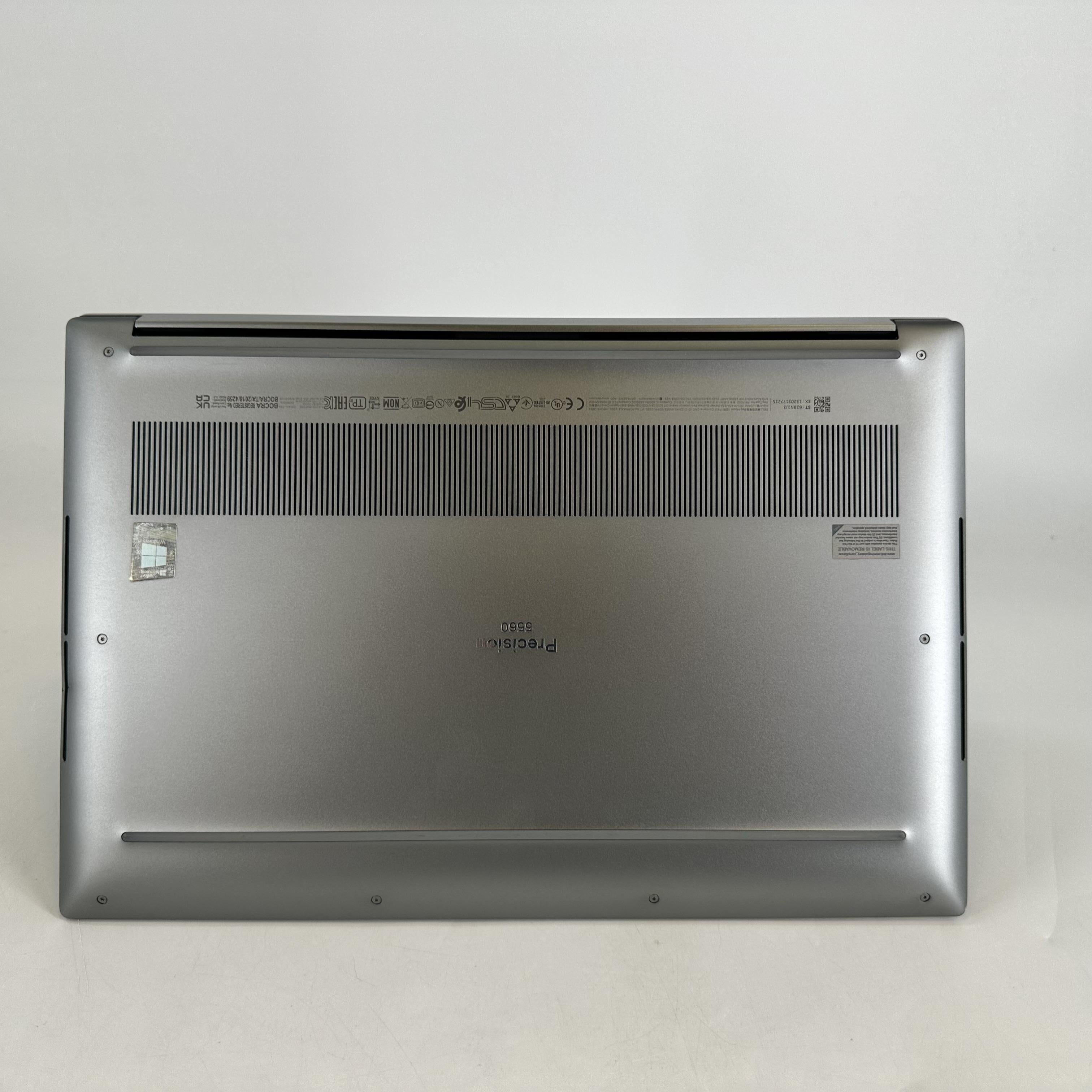 Dell Precision 5560 15.6 Gray 2.3 GHz Intel Core i7 11th Gen. 16GB RAM 512GB Solid State Drive NVIDIA Quadro T1200 4 GB