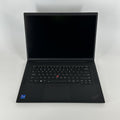 Lenovo ThinkPad X1 Extreme Gen 5 16 Black 2.3 GHz Intel Core i7 12th Gen. 64GB RAM 512GB Solid State Drive NVIDIA GeForce RTX 3050 Ti 4 GB